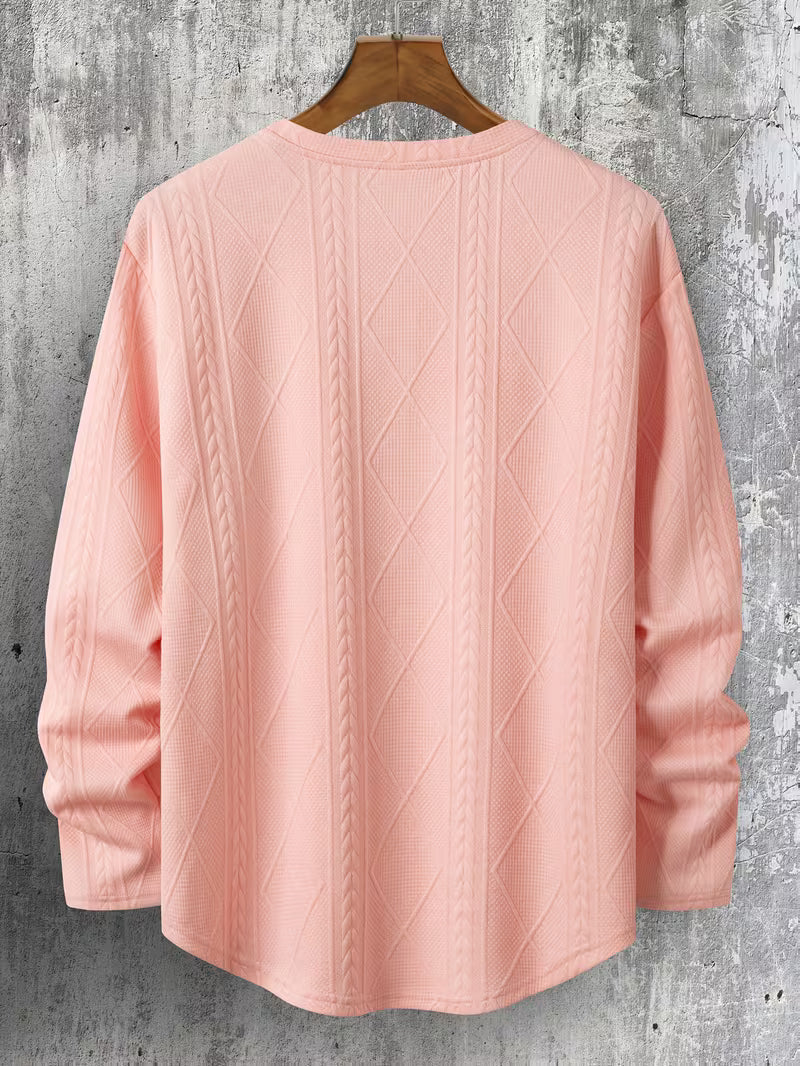 Pauleta - Casual Long Sleeve Crew Neck Sweatshirt