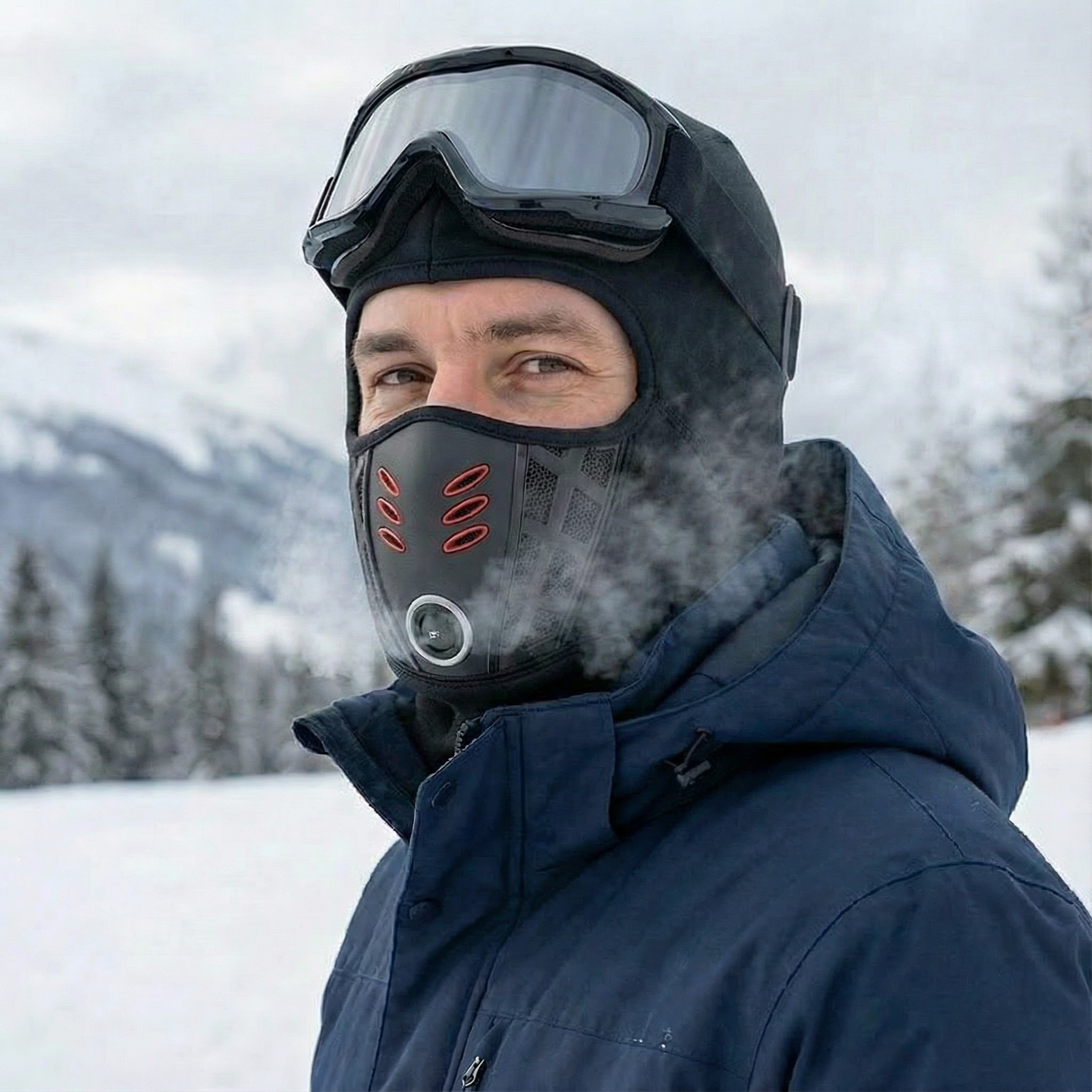 Frostveil - Breathable winter face mask