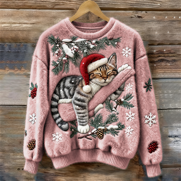 Zerena™ | Winter Christmas Cat Sweater