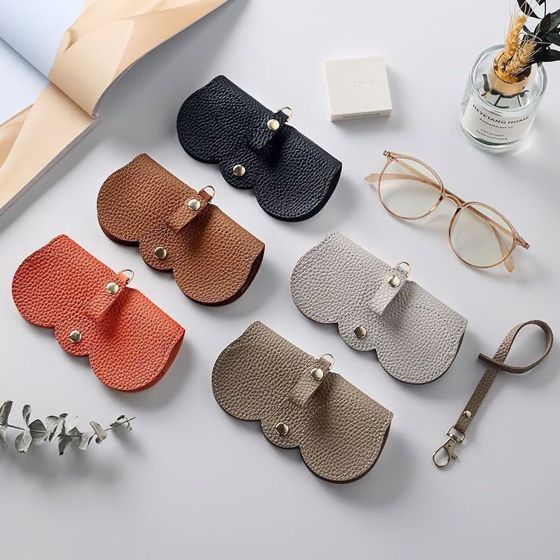 Brandary - Soft PU Leather Sunglasses Pouch
