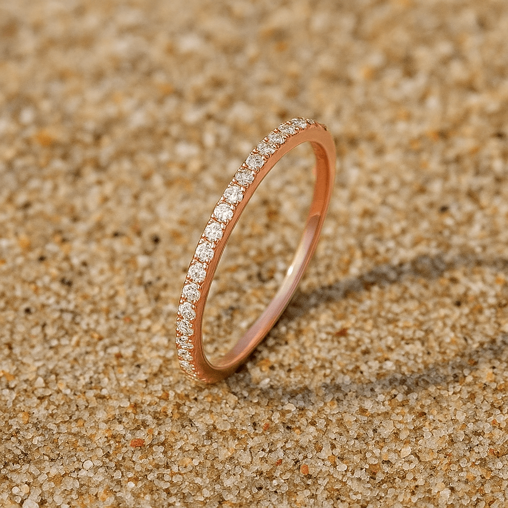 Adoration Ring – 925 Silver and Delicate Set Sparkle