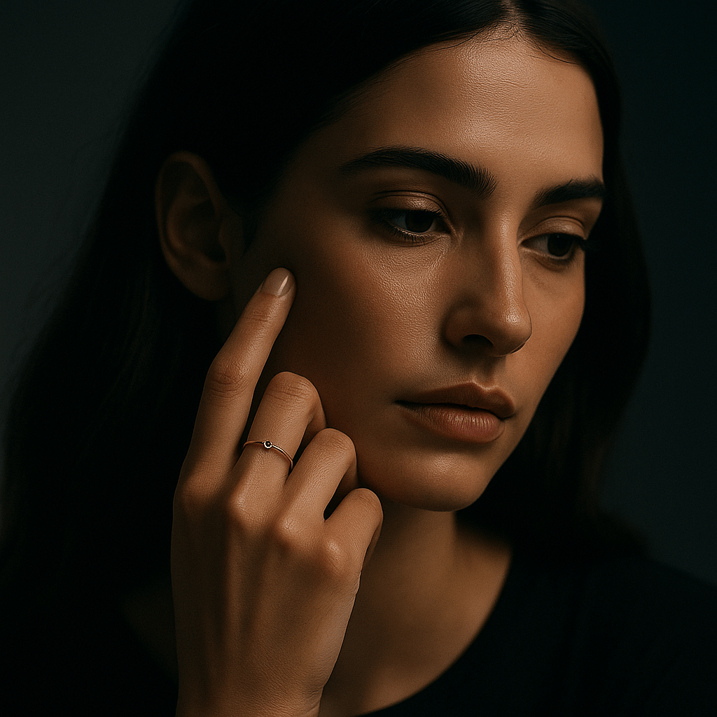 Colori Ring – Gold Plated and Birthstone