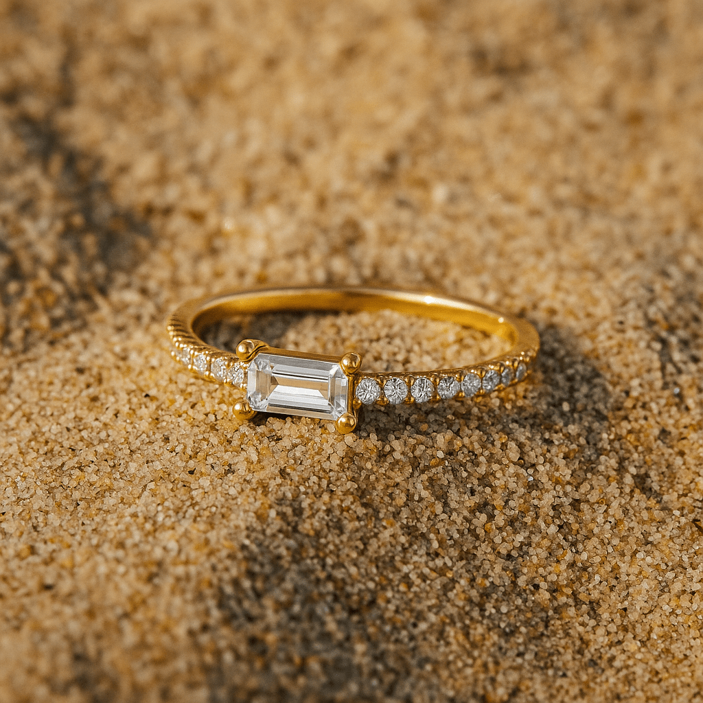 Paradiso Ring – 925 Silver and Precious Stone
