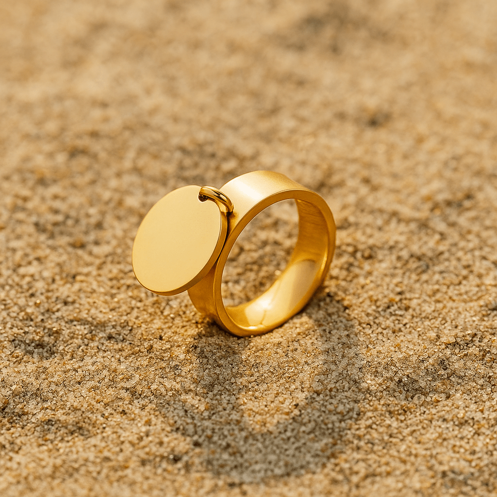Genova Ring – Movable Medallion