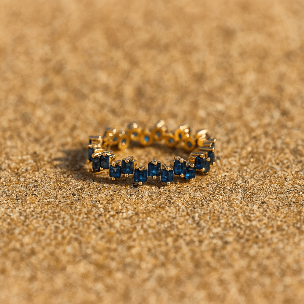 Luce Ring – 18k Gold Plated and Fine Stones
