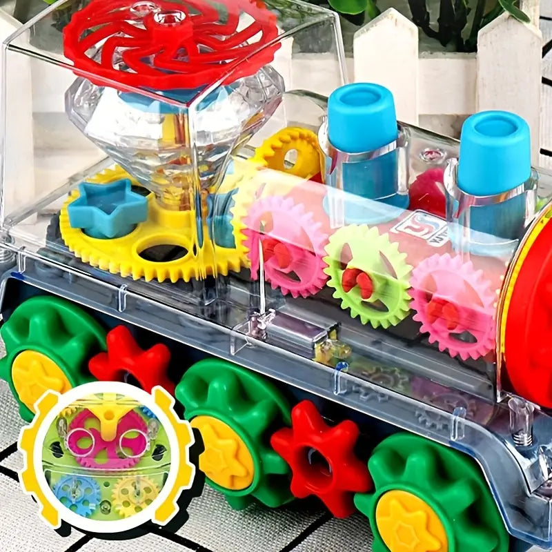 Dancing & Shining Musical Train Locomotive for Kids