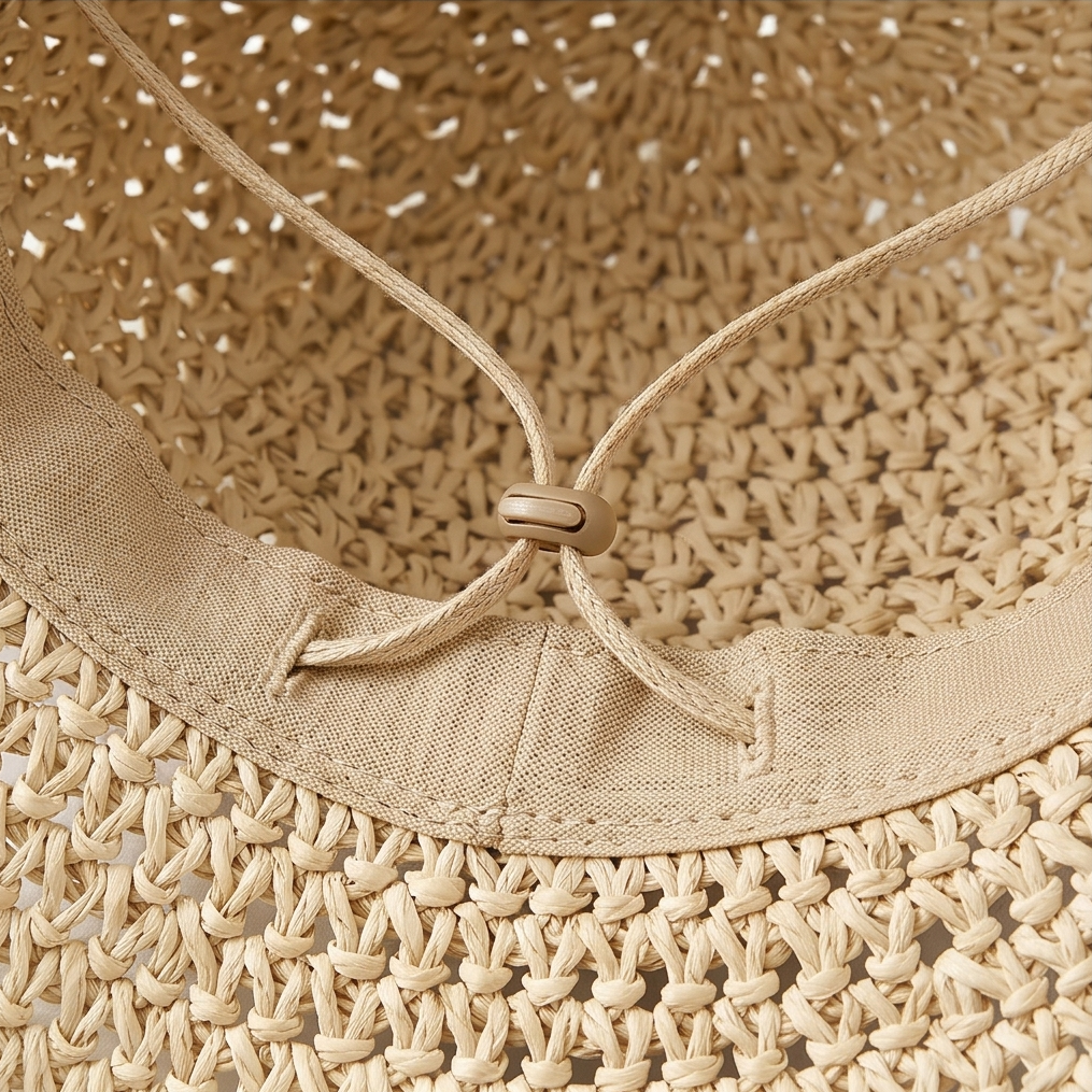 Bellabrim – Woven straw hat with bow detail