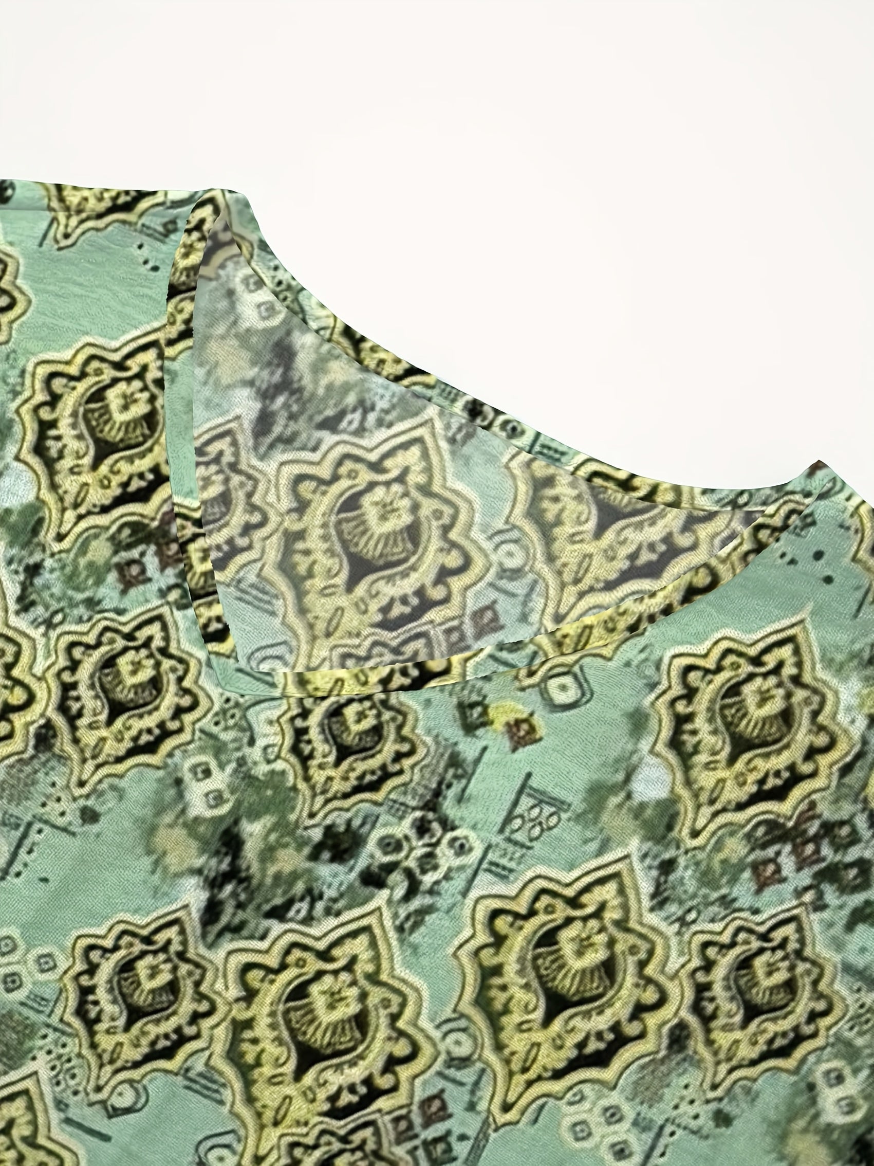 JUDITH | Holiday Print Pocket Dress