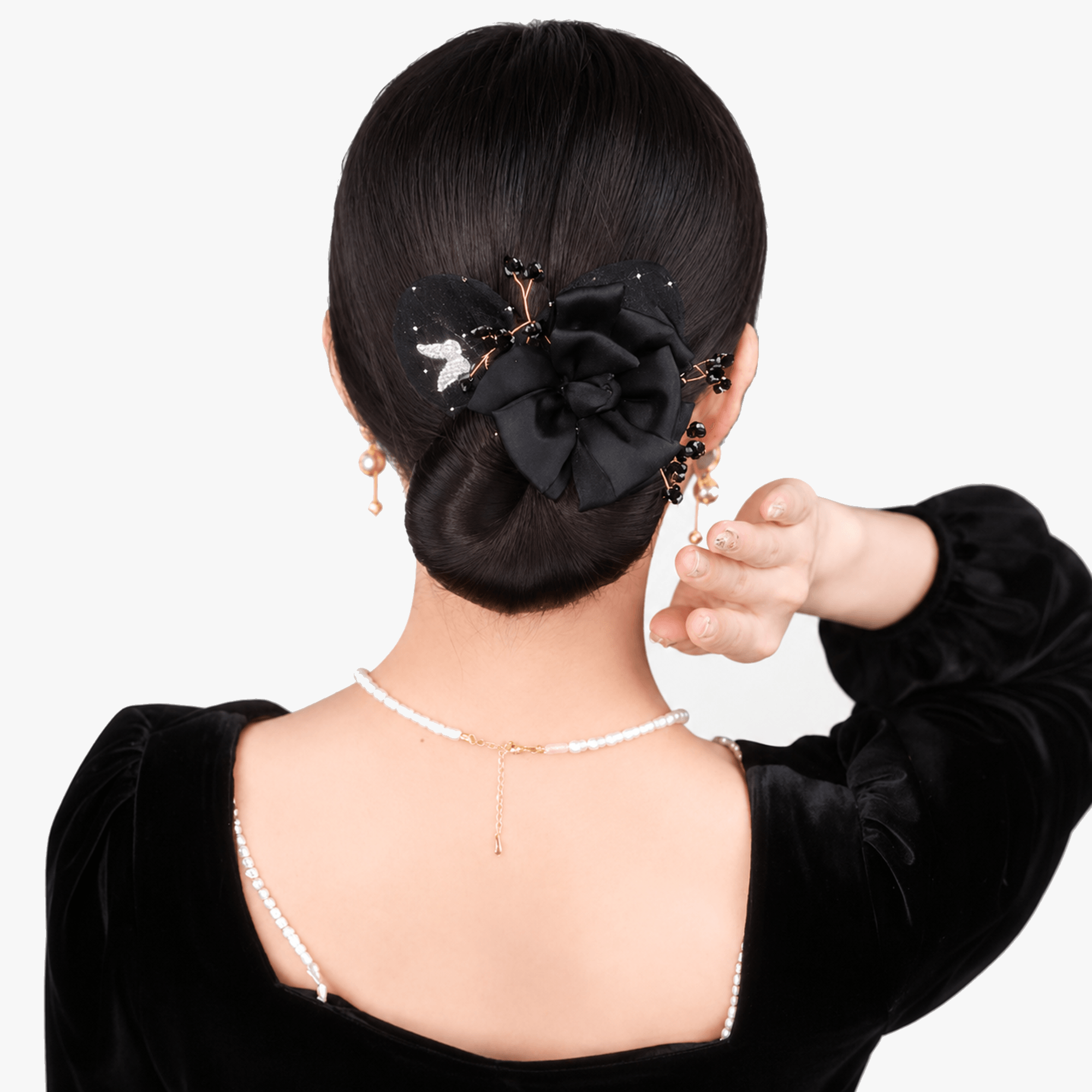 Florenza - Elegant Floral Hair Knots for Women (1+1 Free)