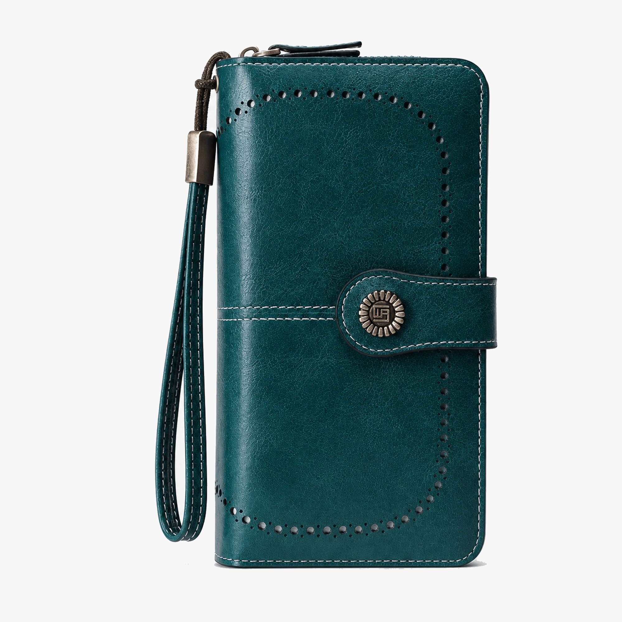 Aureden - Compact RFID Wallet with 24-Card Storage