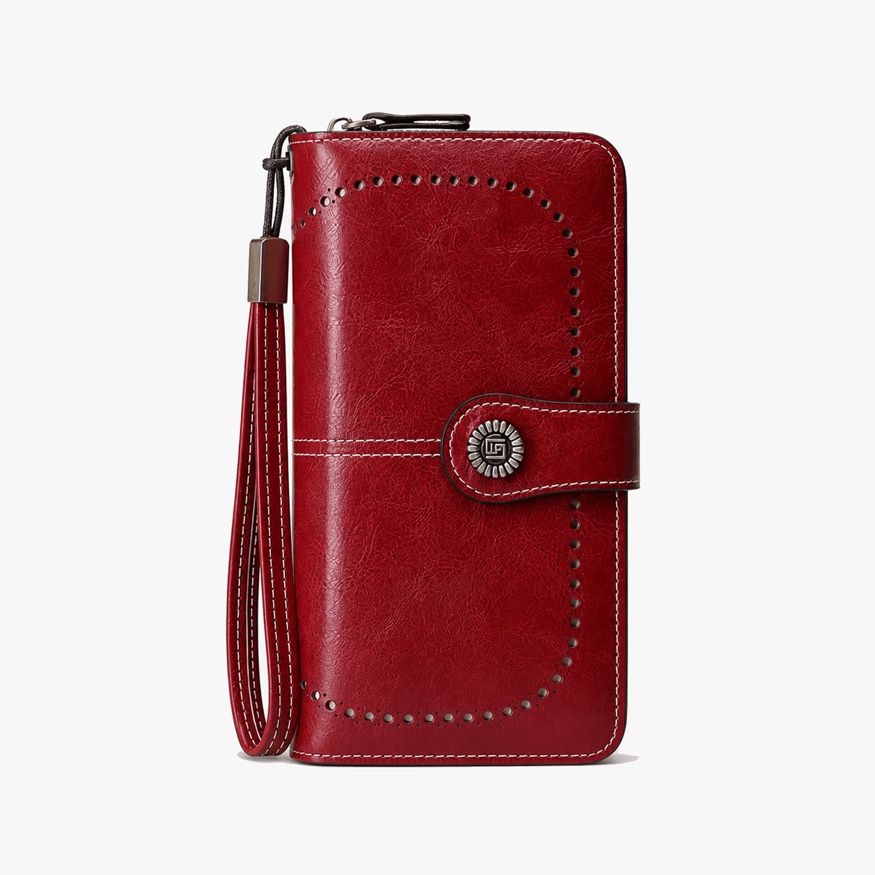 Aureden - Compact RFID Wallet with 24-Card Storage