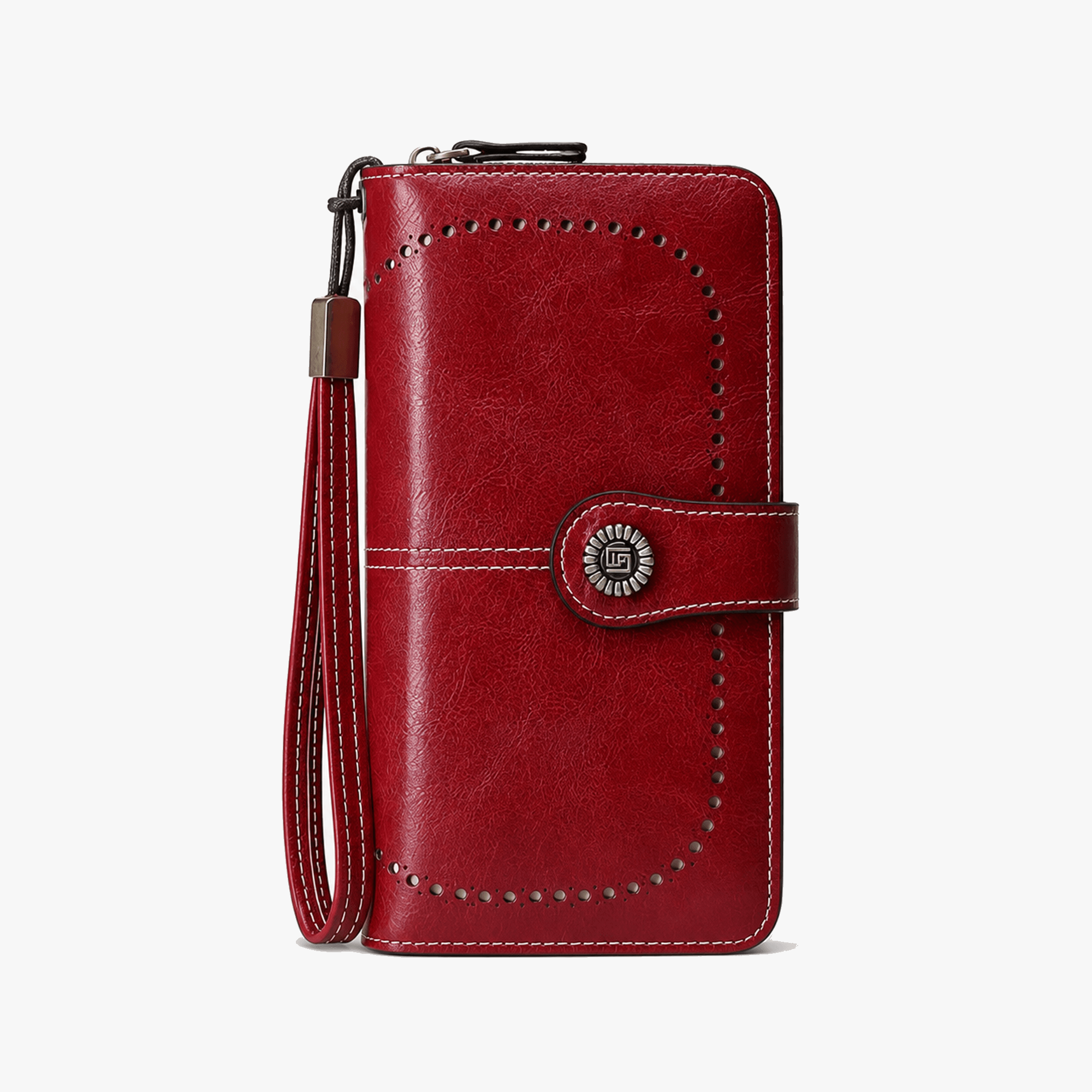 Aureden - Compact RFID Wallet with 24-Card Storage