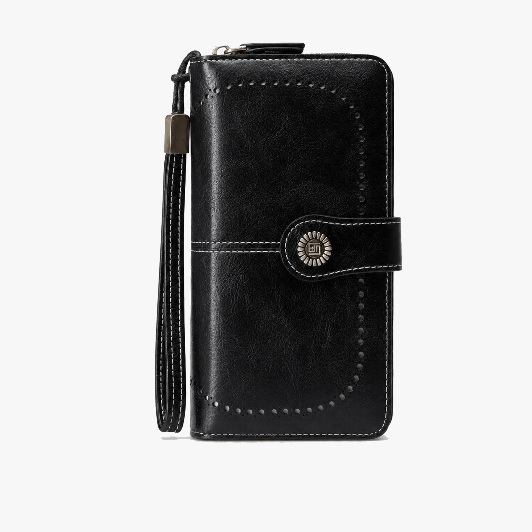 Aureden - Compact RFID Wallet with 24-Card Storage