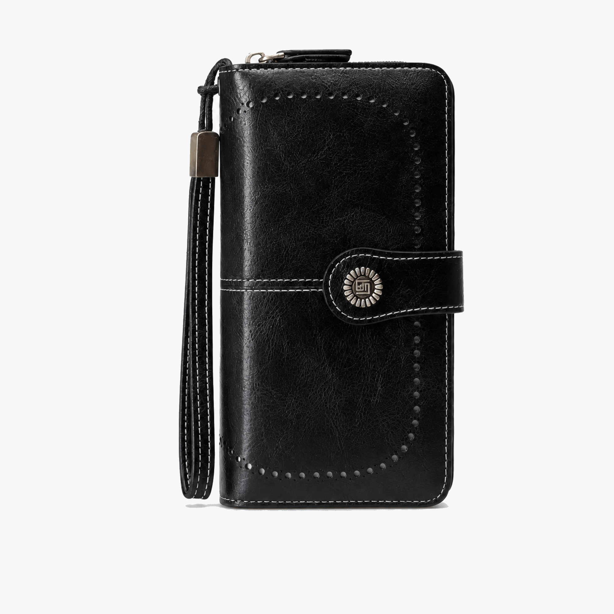 Aureden - Compact RFID Wallet with 24-Card Storage