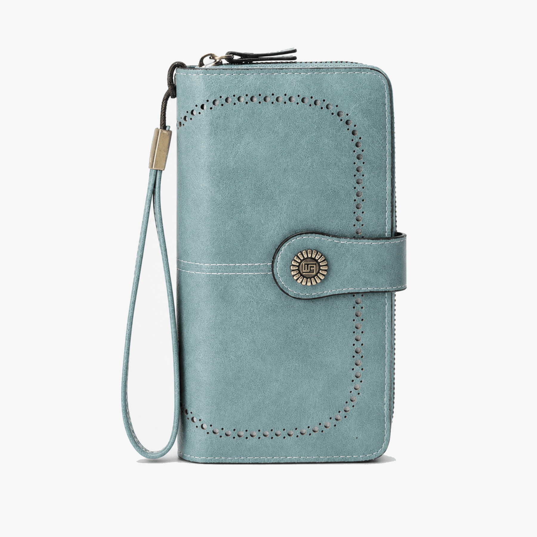 Aureden - Compact RFID Wallet with 24-Card Storage