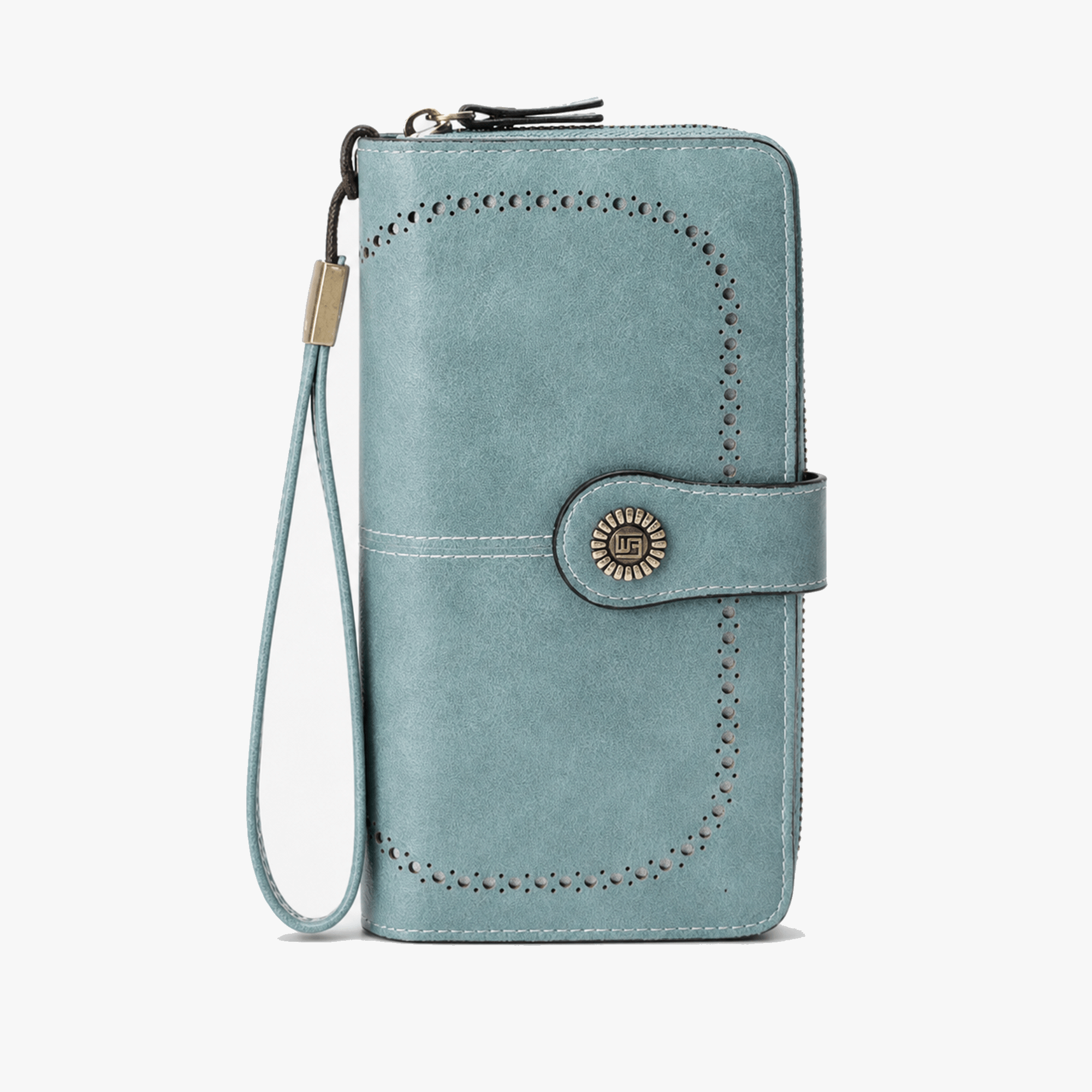 Aureden - Compact RFID Wallet with 24-Card Storage