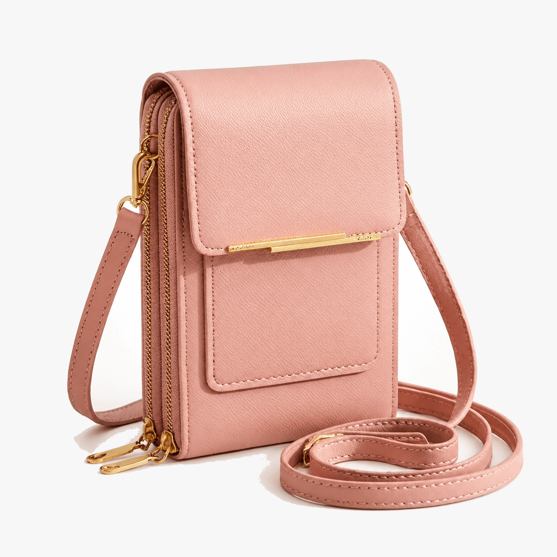 Carrara - Touch through crossbody phone purse