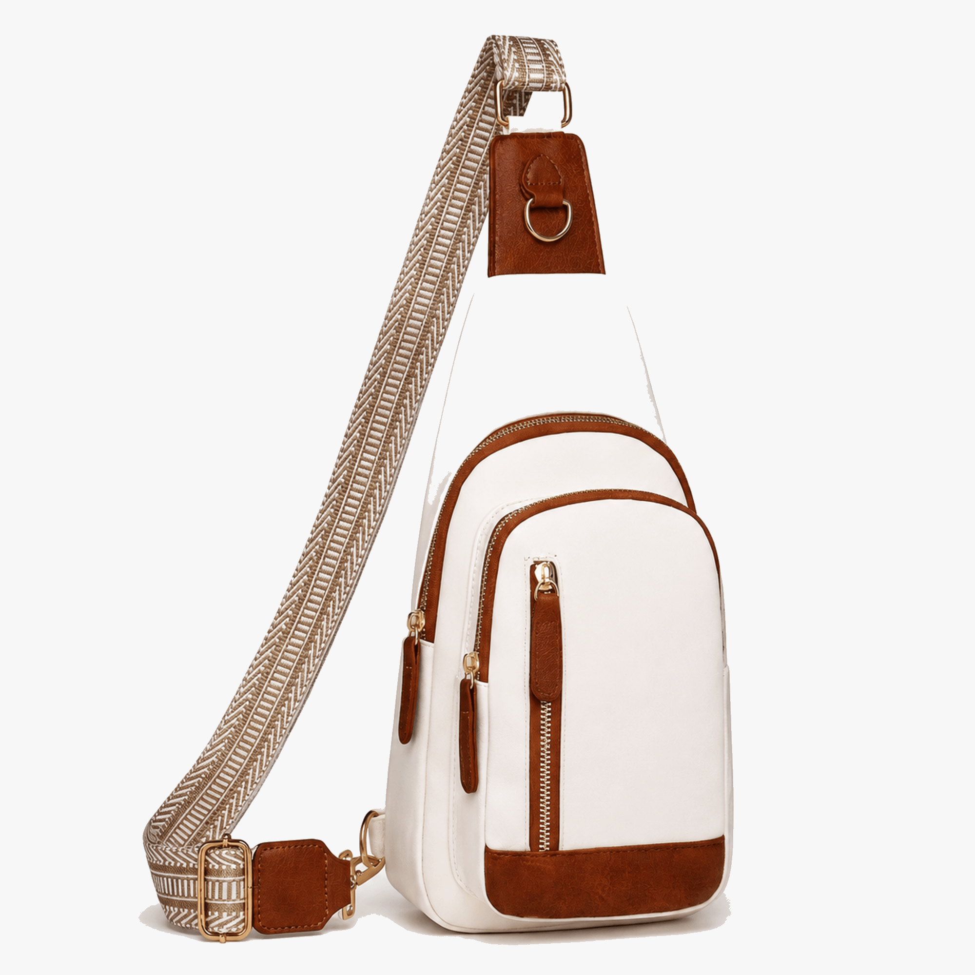 Carvia – Women’s Multi Pocket Crossbody Sling Bag
