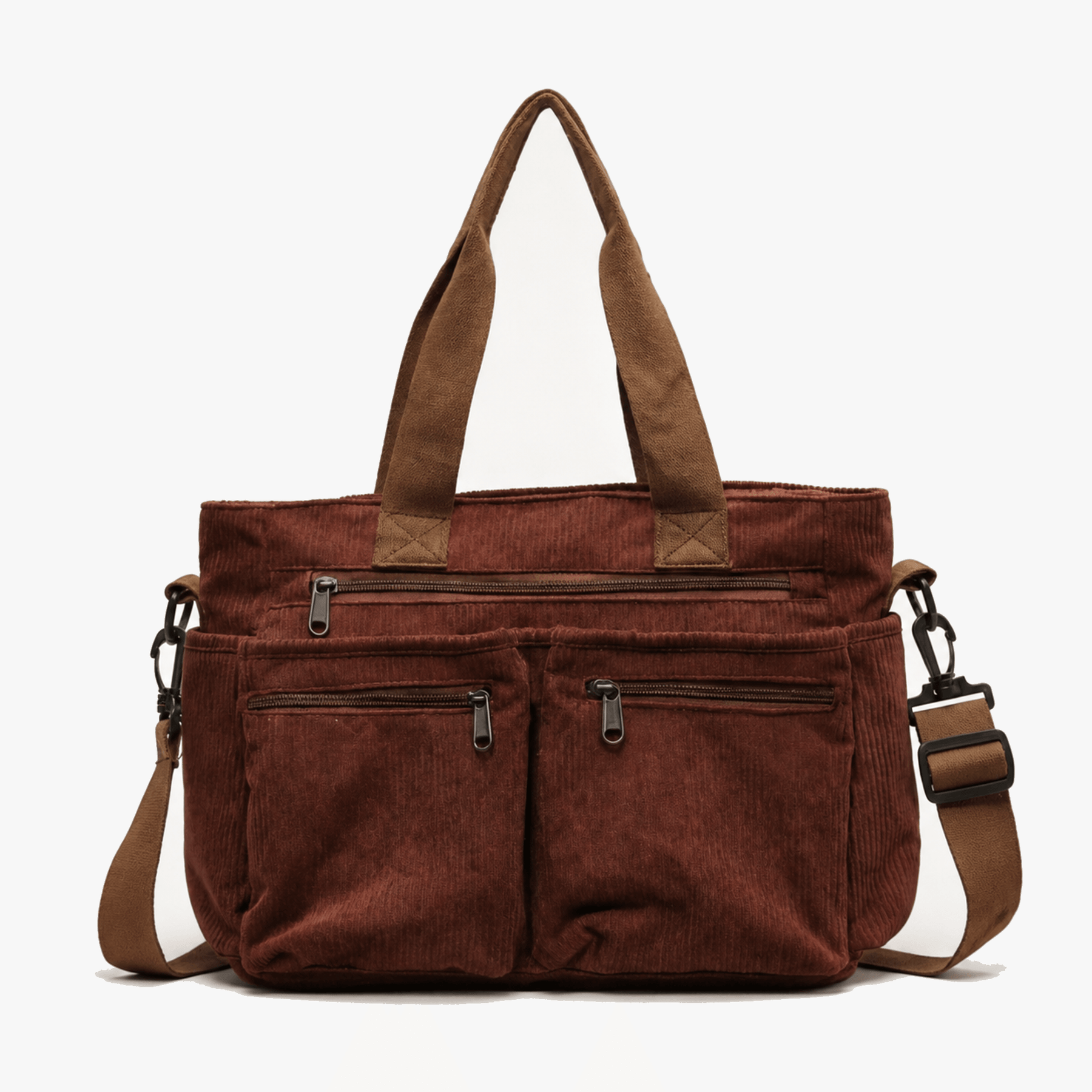 Cordova – Multi Pocket Corduroy Shoulder Bag