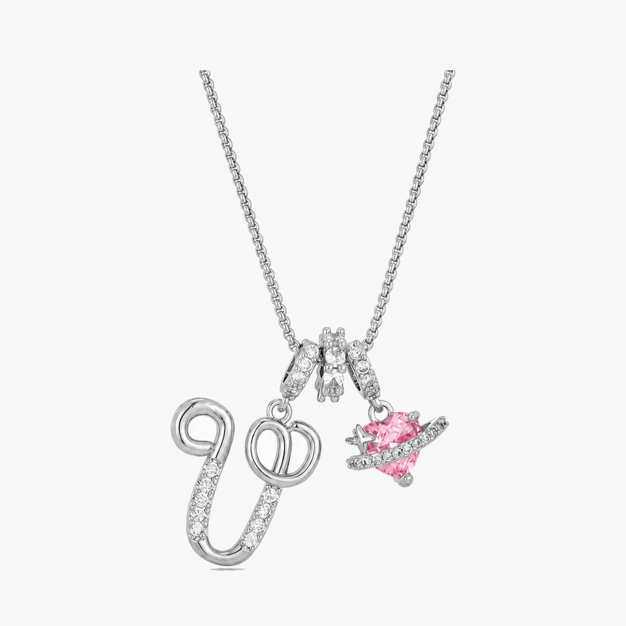 Levara – Personalized Initial Heart Necklace