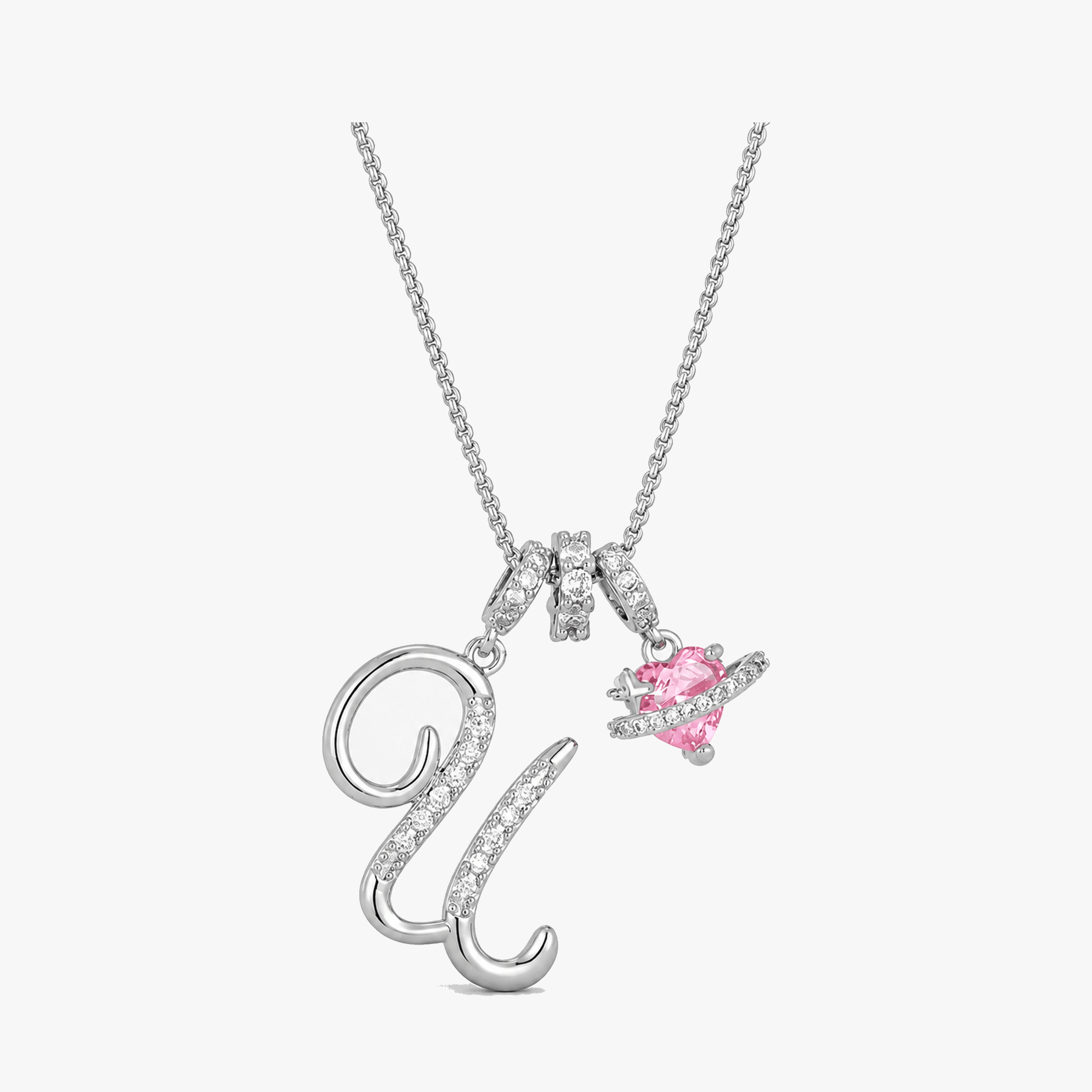 Levara – Personalized Initial Heart Necklace