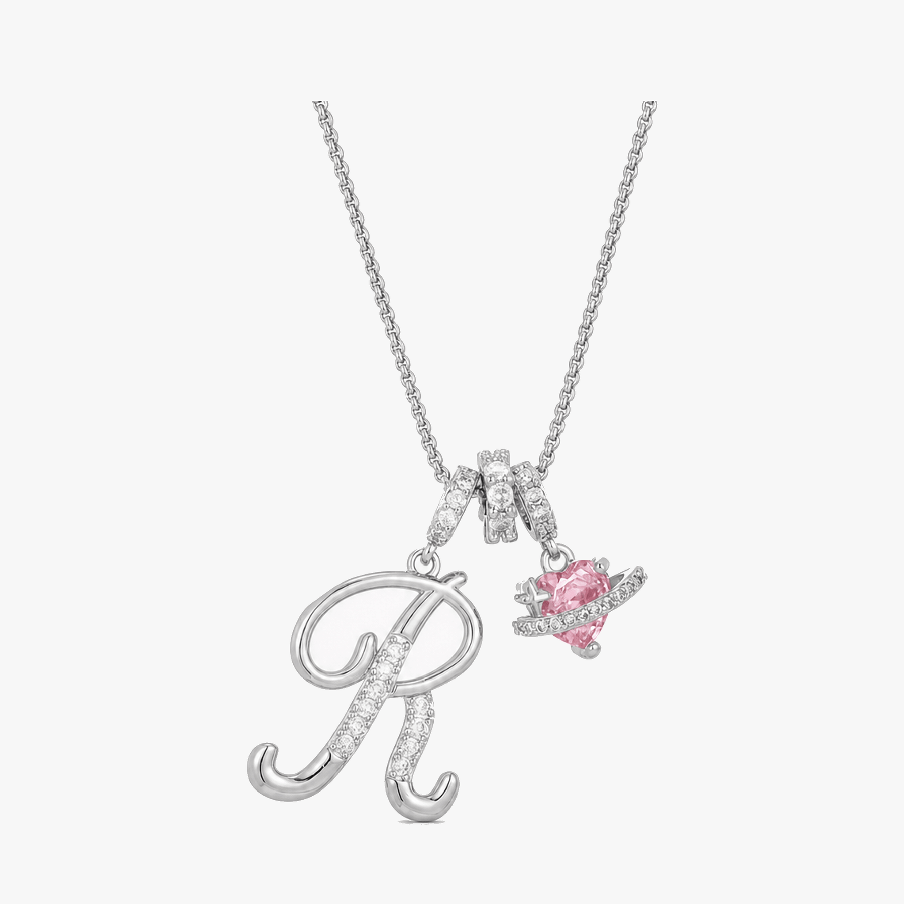 Levara – Personalized Initial Heart Necklace