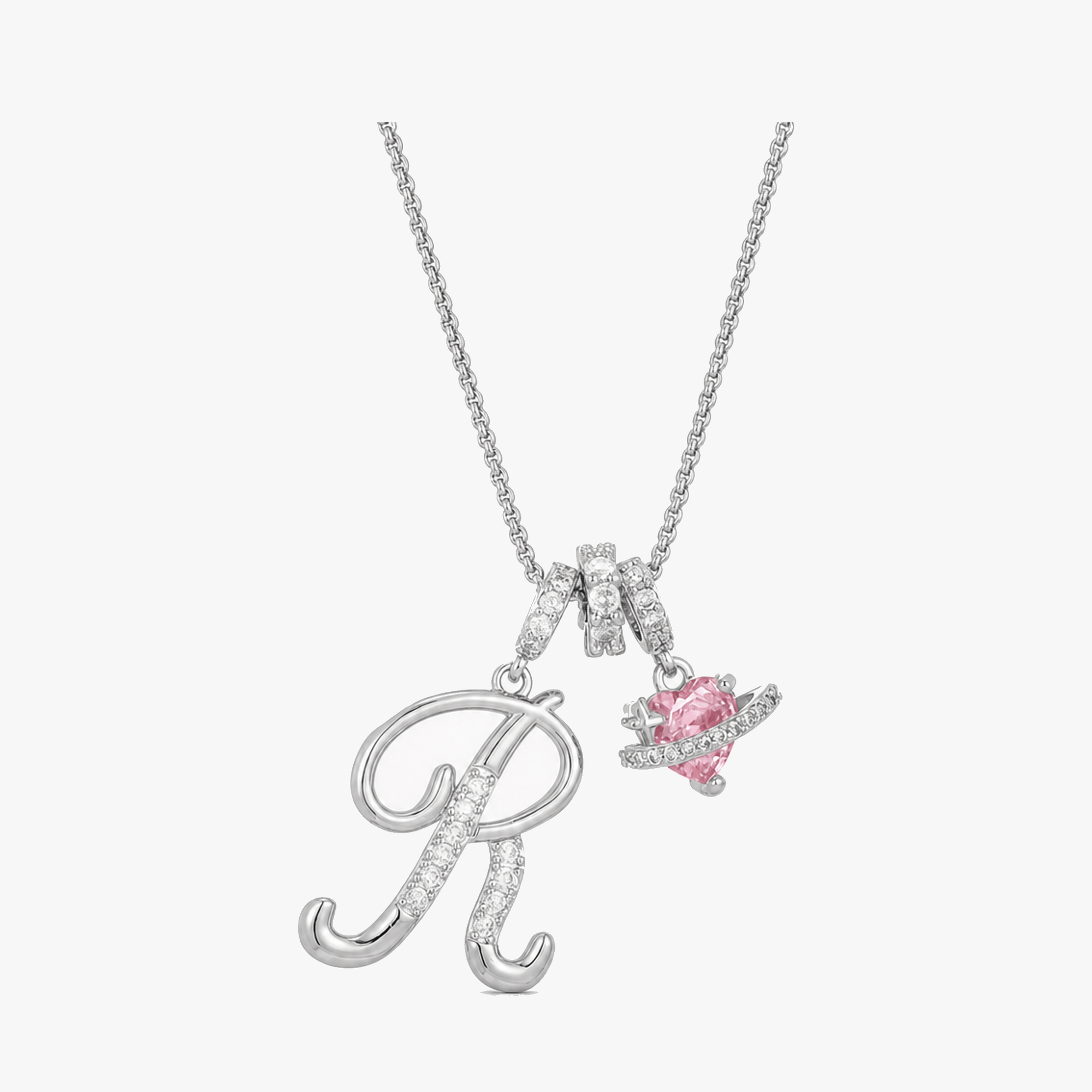 Levara – Personalized Initial Heart Necklace