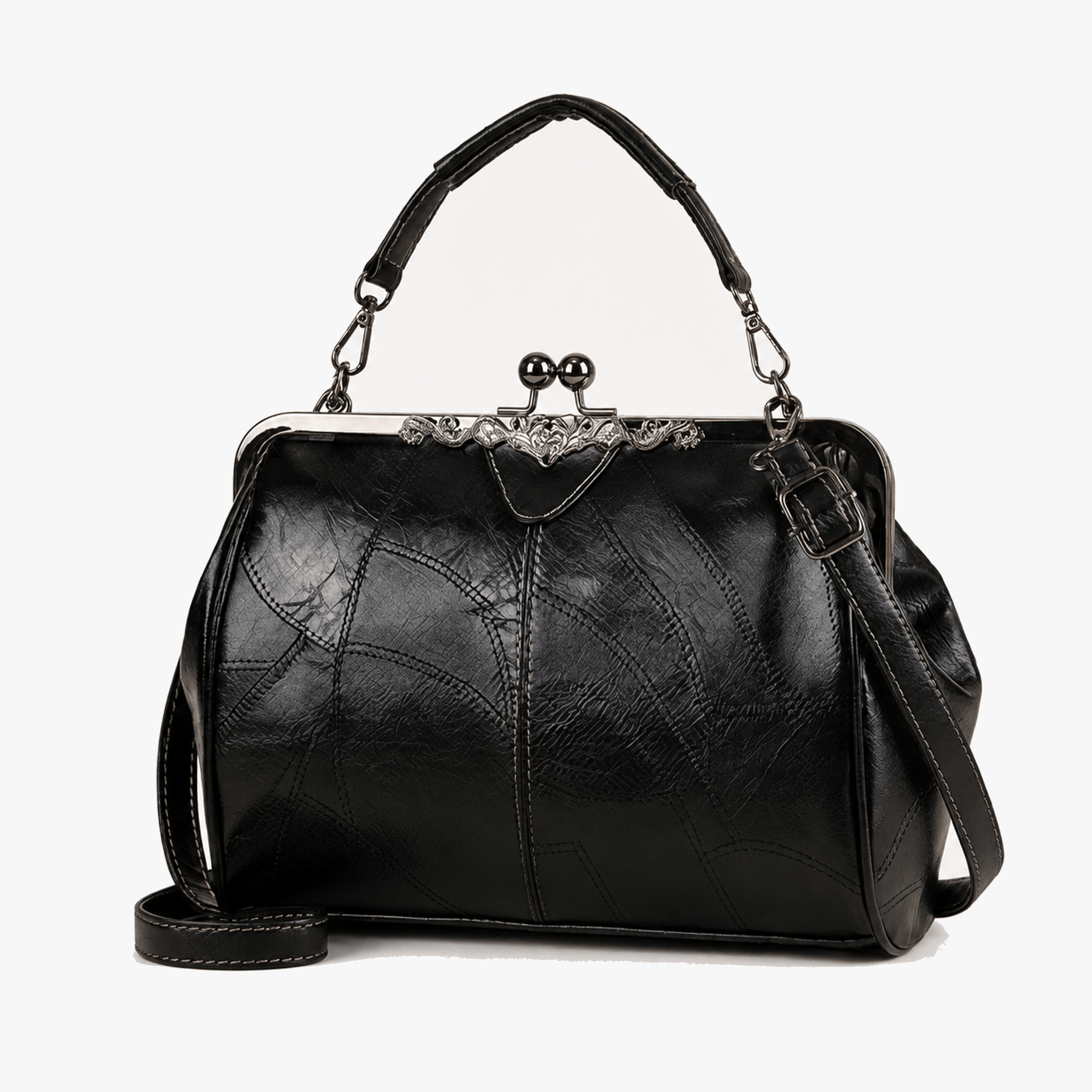 Bellora – Vintage Kiss Lock Handbag