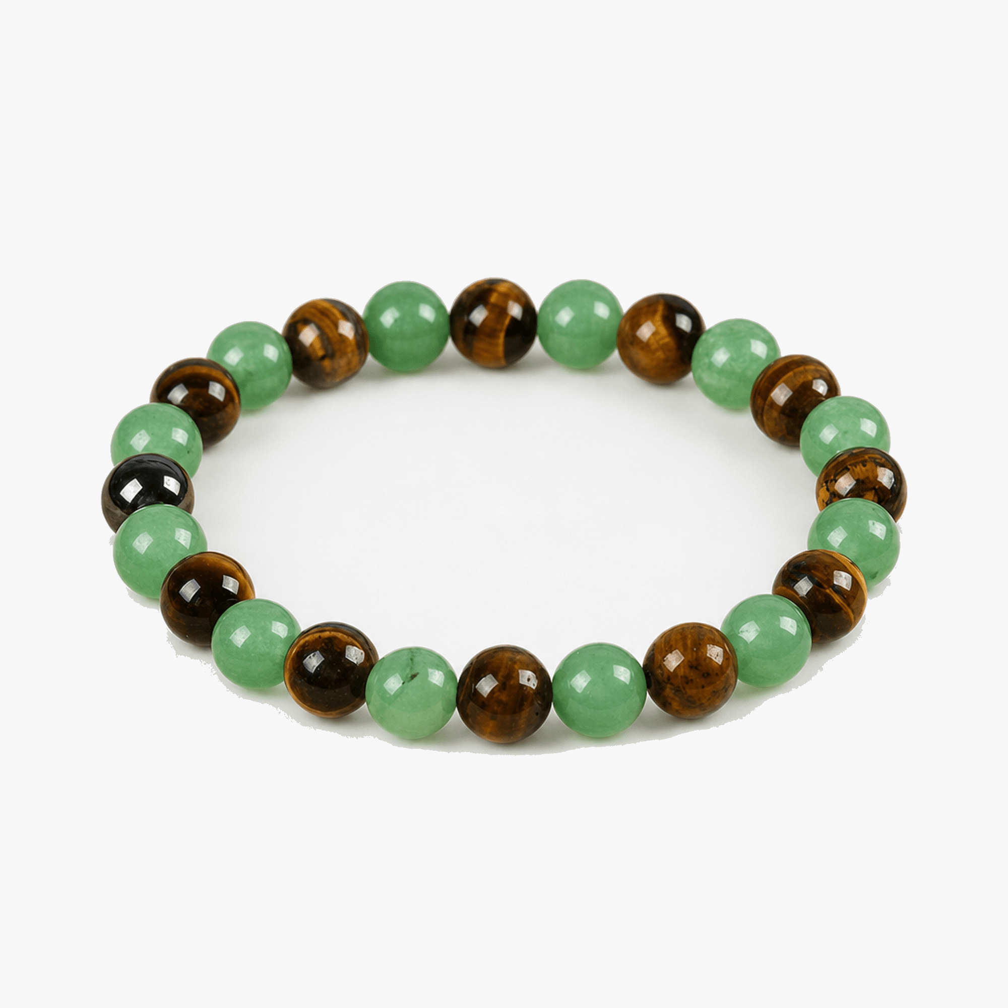 Lunavia – Green Aventurine and Tiger's Eye Wealth Bracelet
