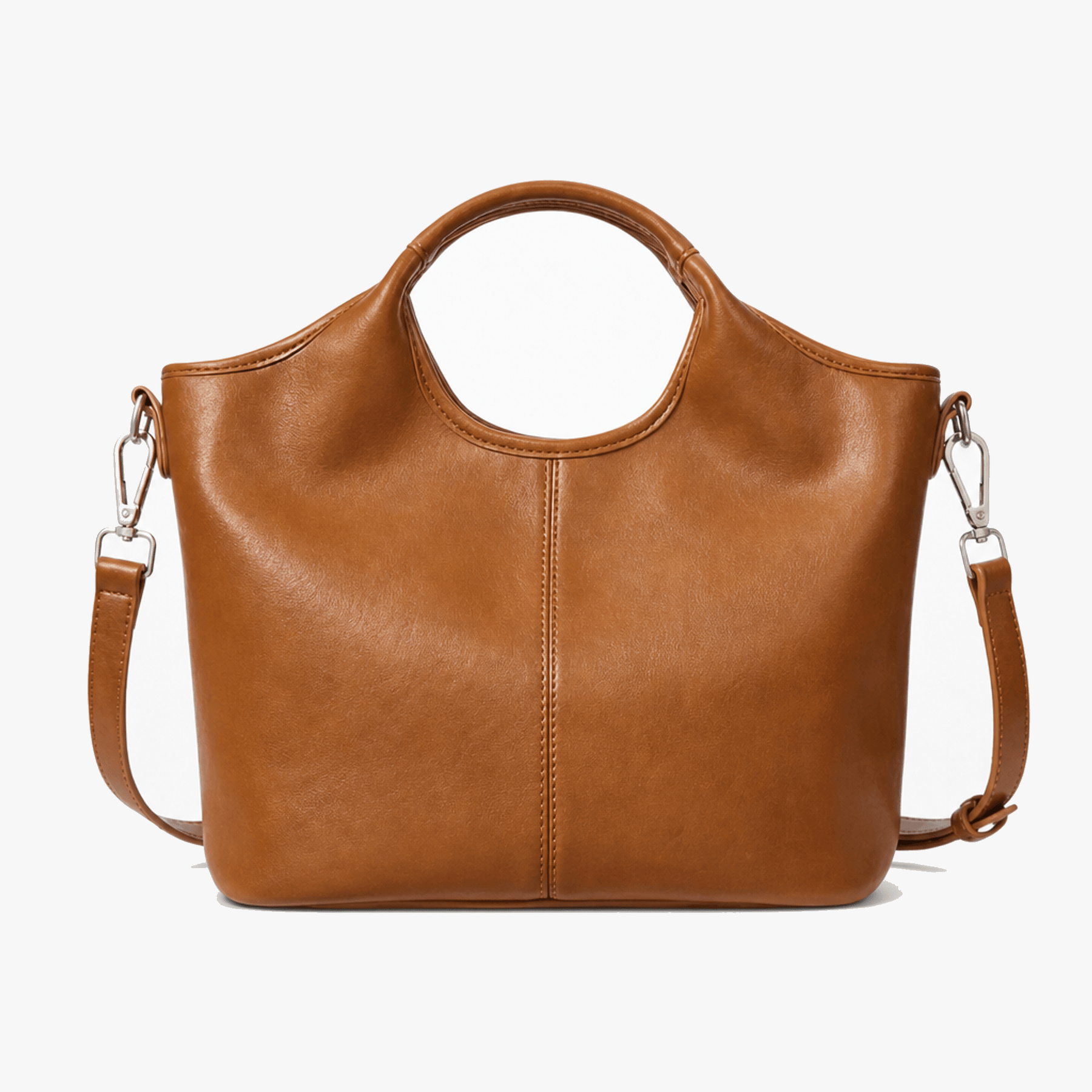 Halona – Sculpted Soft Leather Tote Bag