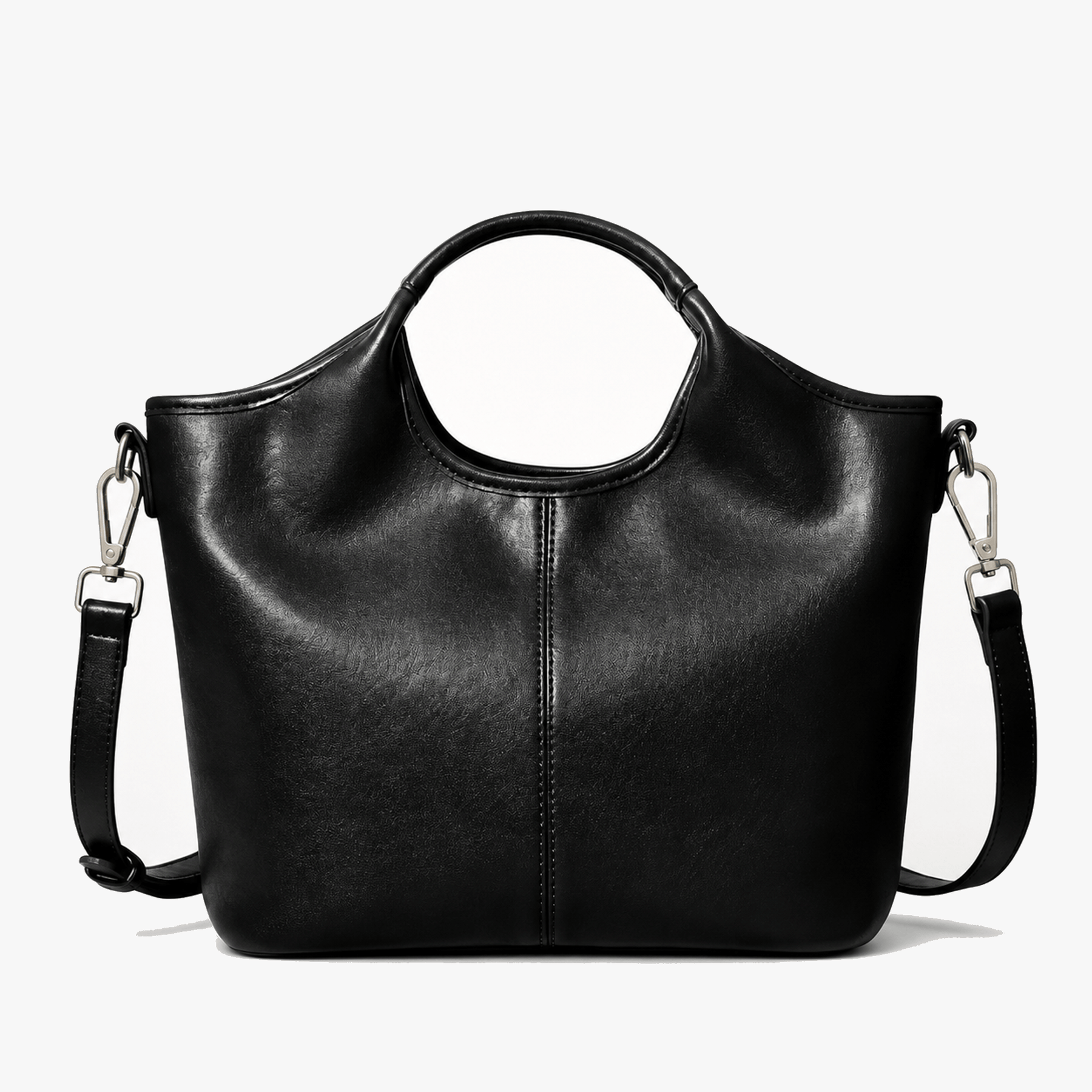 Halona – Sculpted Soft Leather Tote Bag