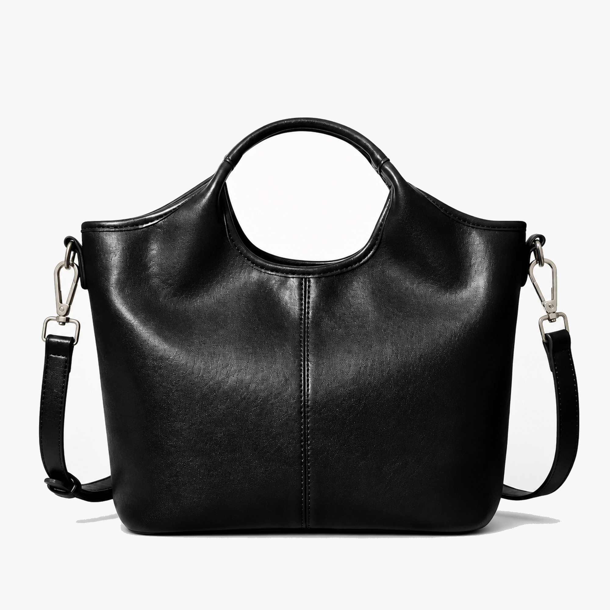 Halona – Sculpted Soft Leather Tote Bag