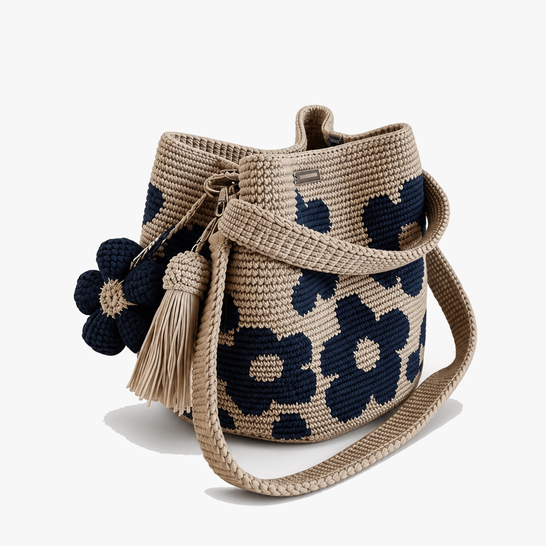 Bloomara – Handmade Crochet Flower Tote Bag