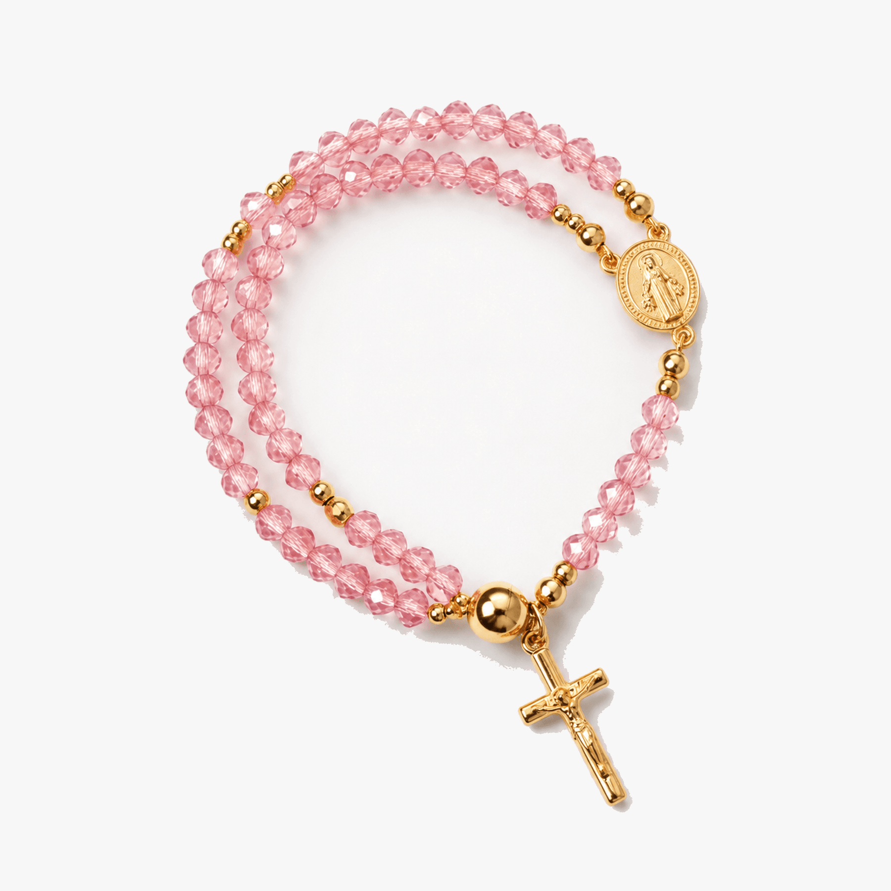 Belluna – Double Wrap Rosary Bracelet