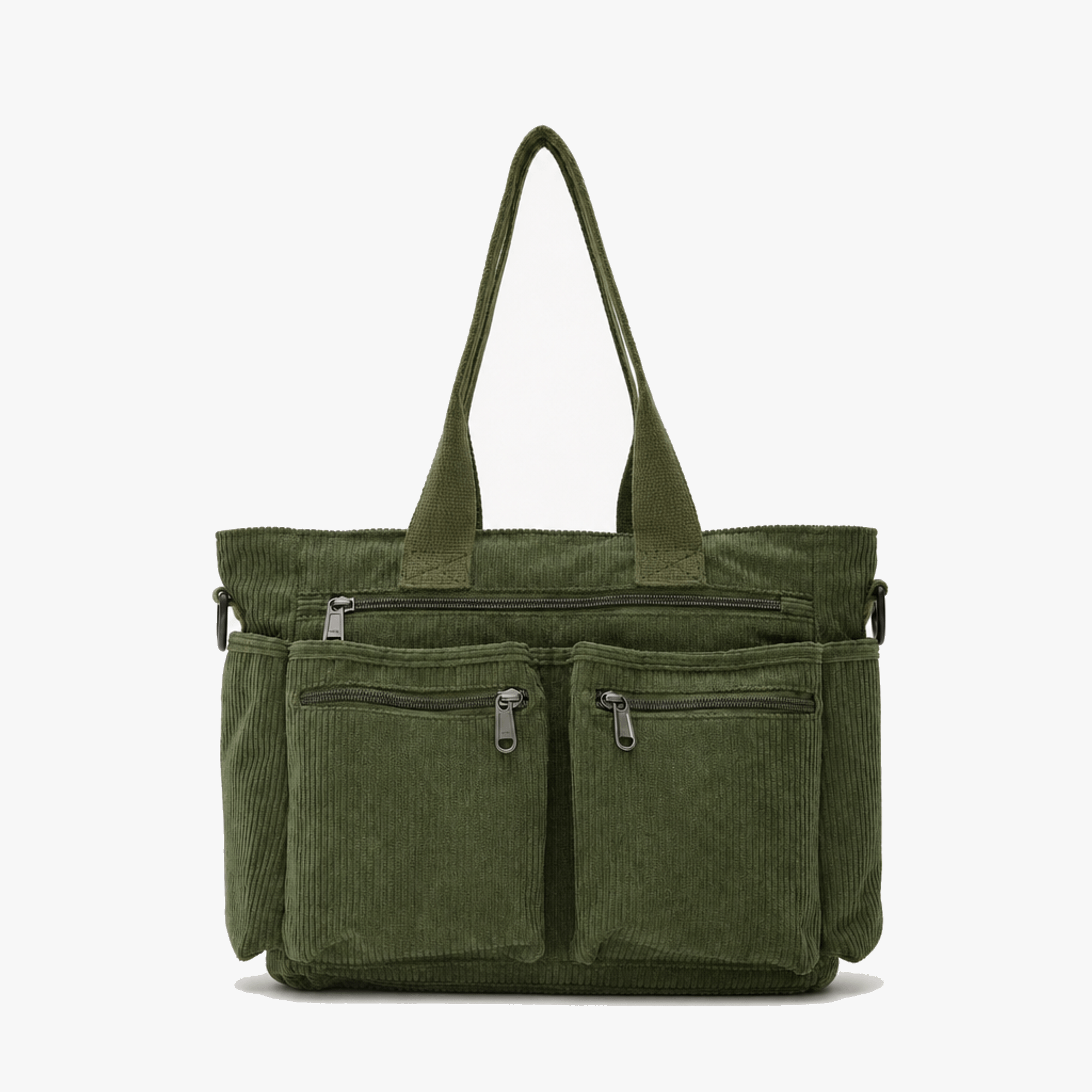 Lunavia – Corduroy Utility Tote with 6 Pockets