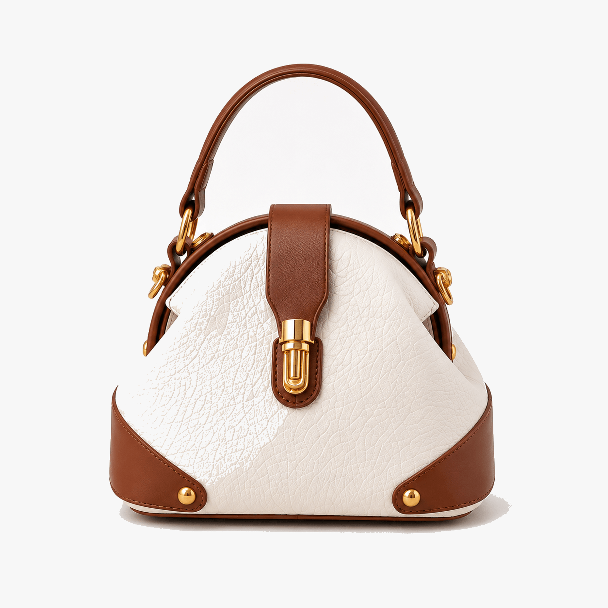 Cola – Two-Tone Leather Handbag for Day to Night