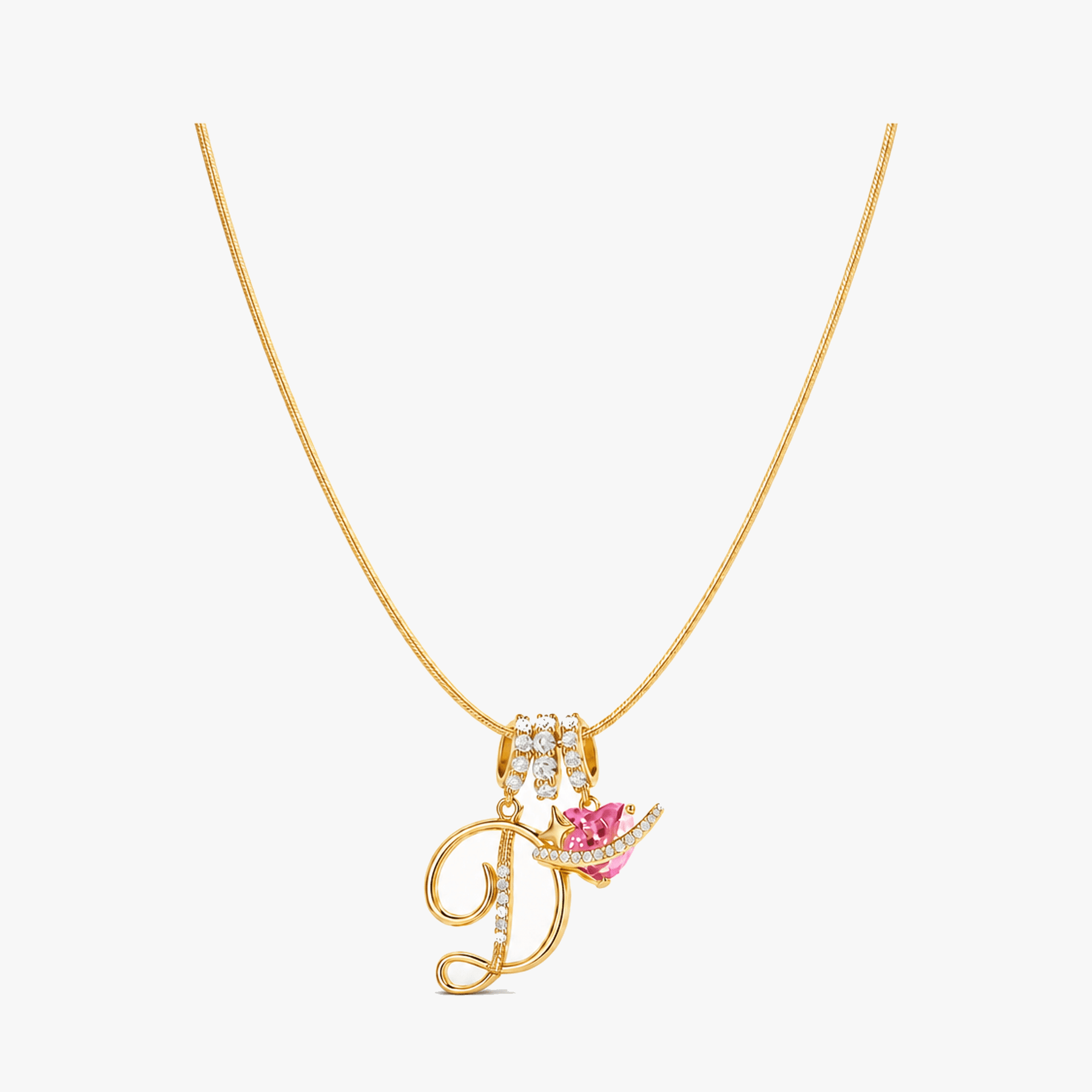 Levara – Personalized Initial Heart Necklace