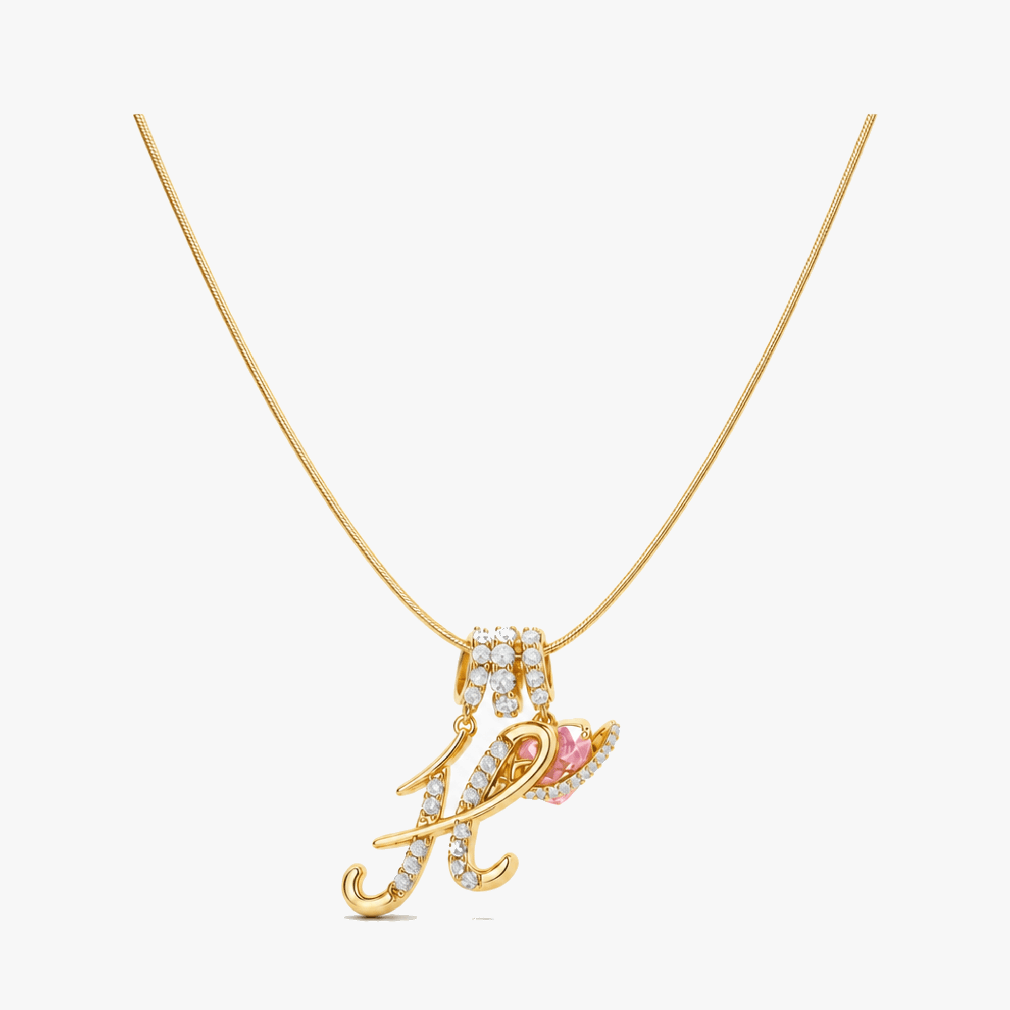 Levara – Personalized Initial Heart Necklace