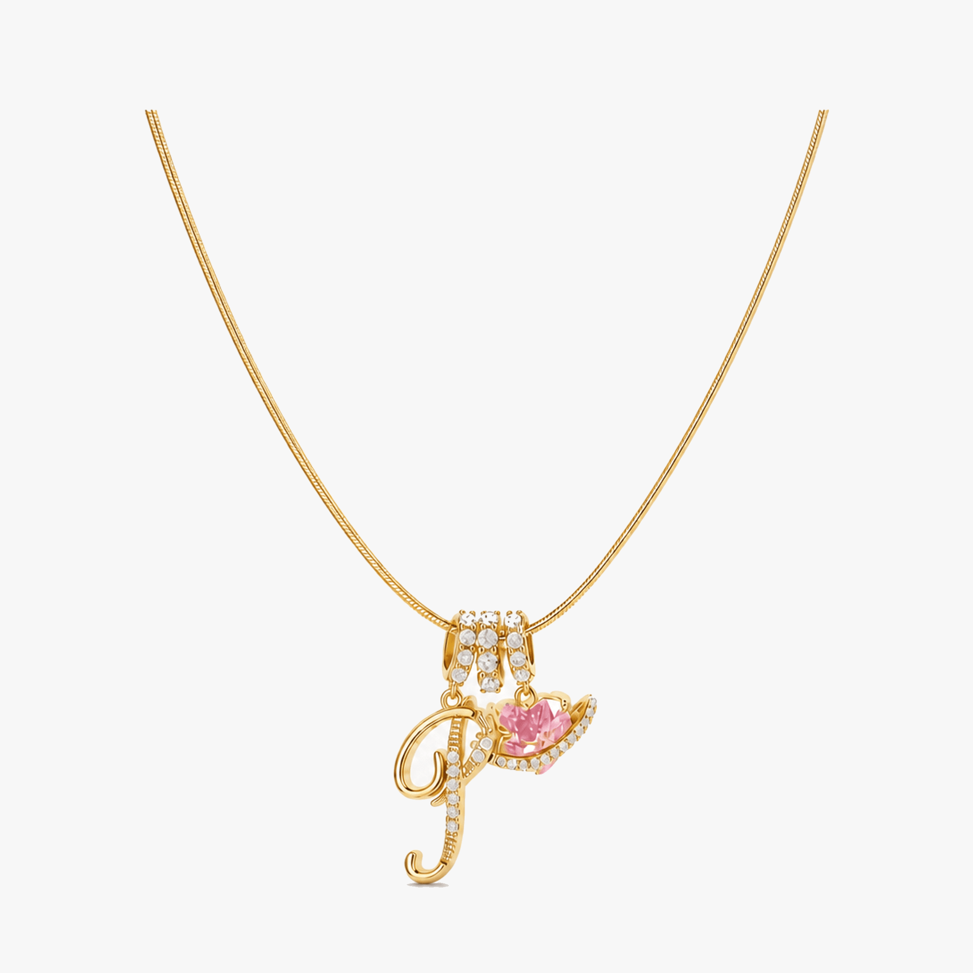 Levara – Personalized Initial Heart Necklace
