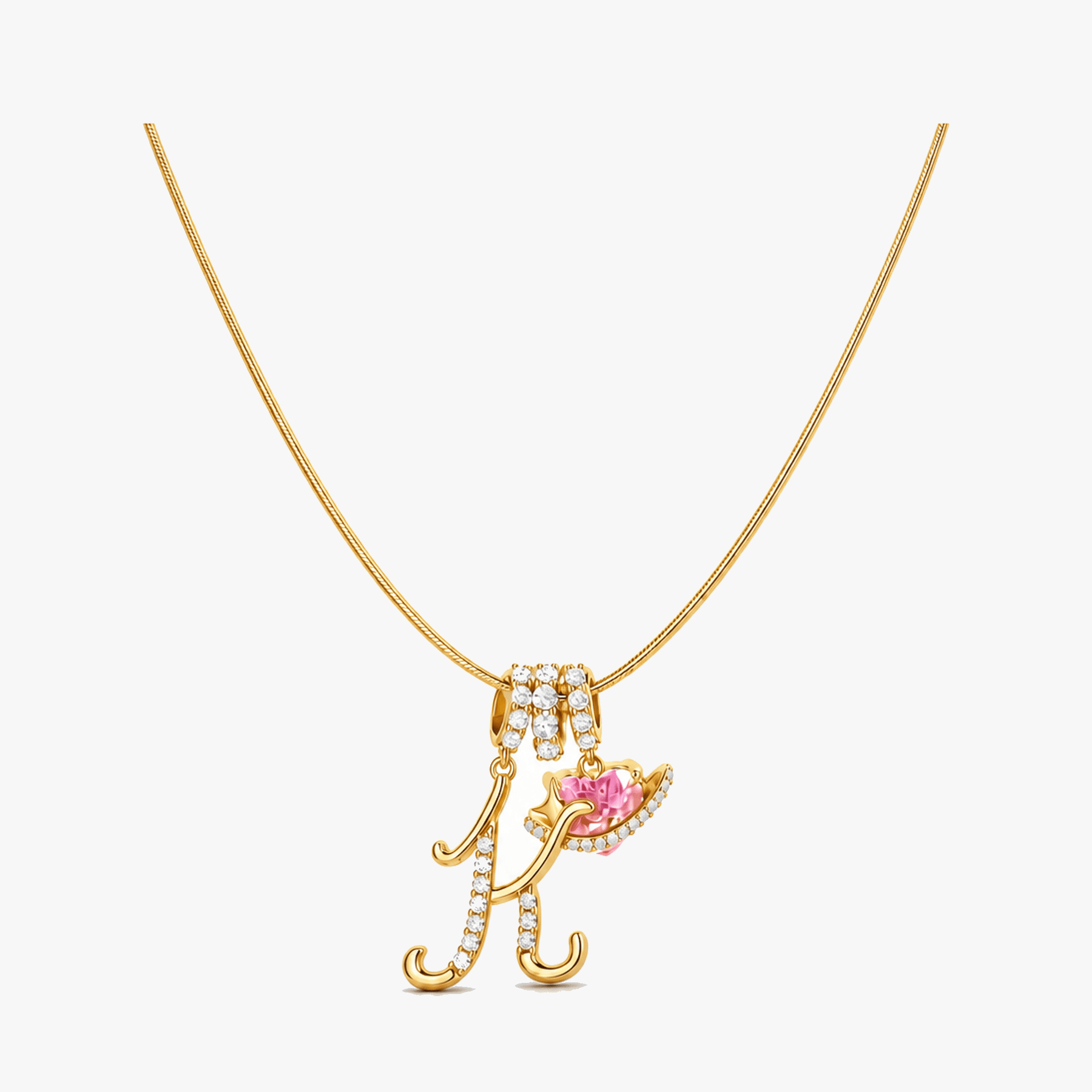 Levara – Personalized Initial Heart Necklace
