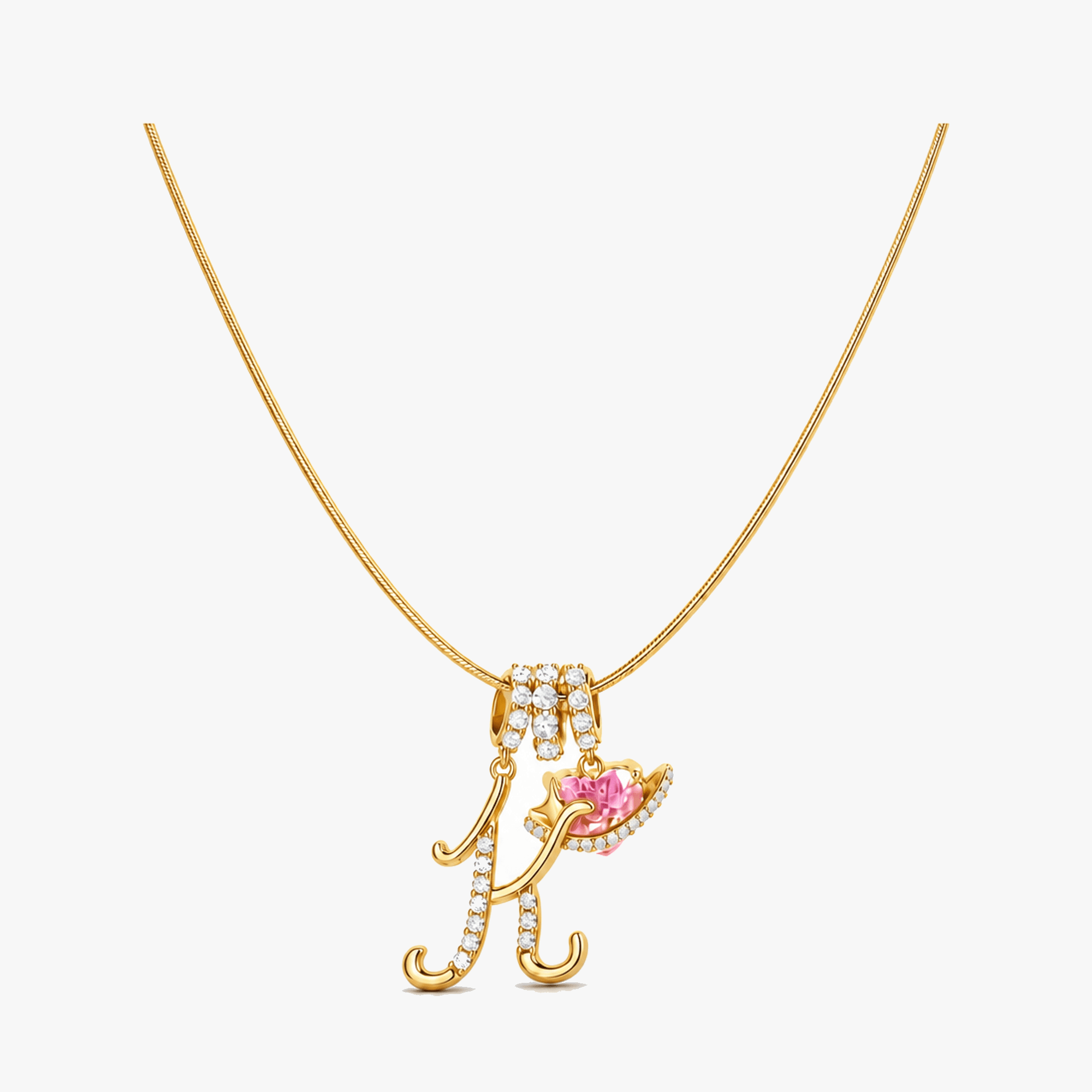 Levara – Personalized Initial Heart Necklace