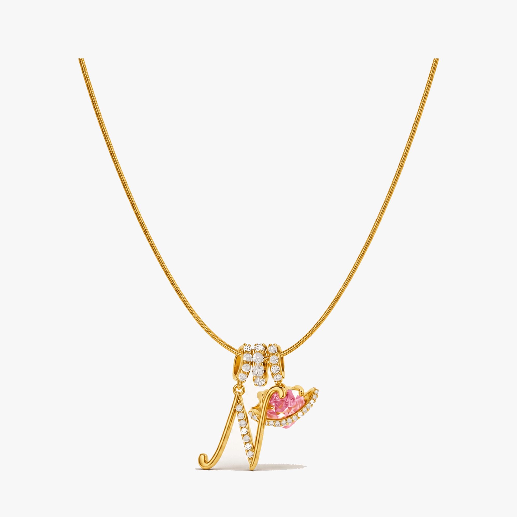 Levara – Personalized Initial Heart Necklace