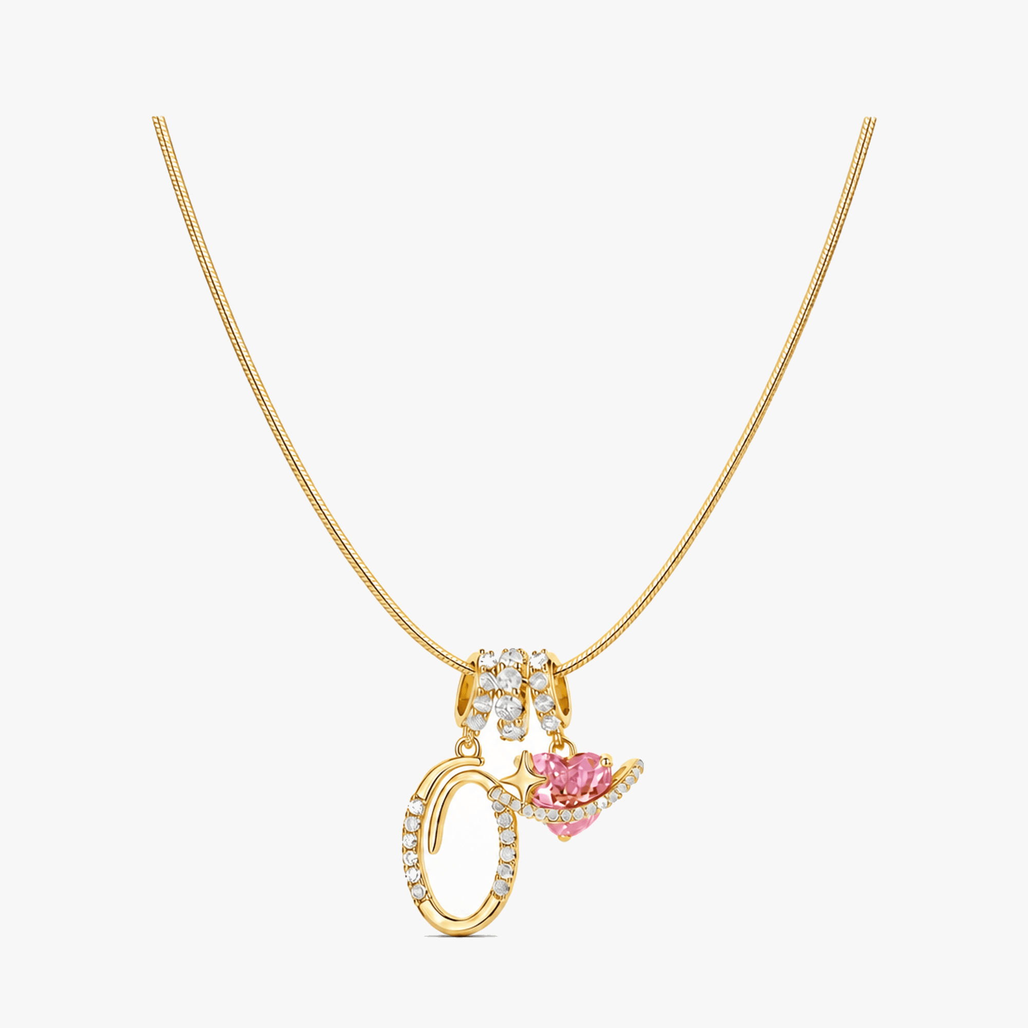 Levara – Personalized Initial Heart Necklace