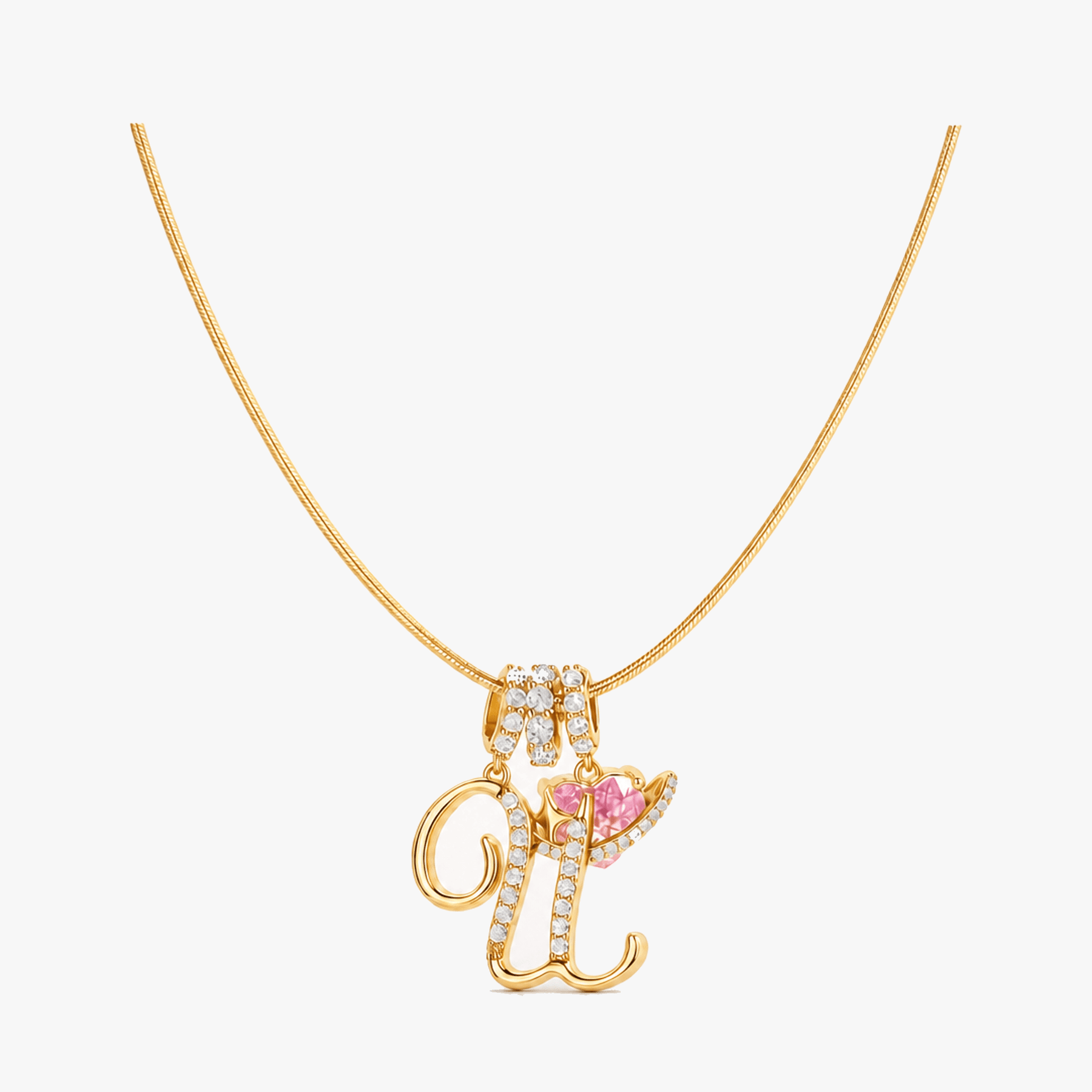 Levara – Personalized Initial Heart Necklace