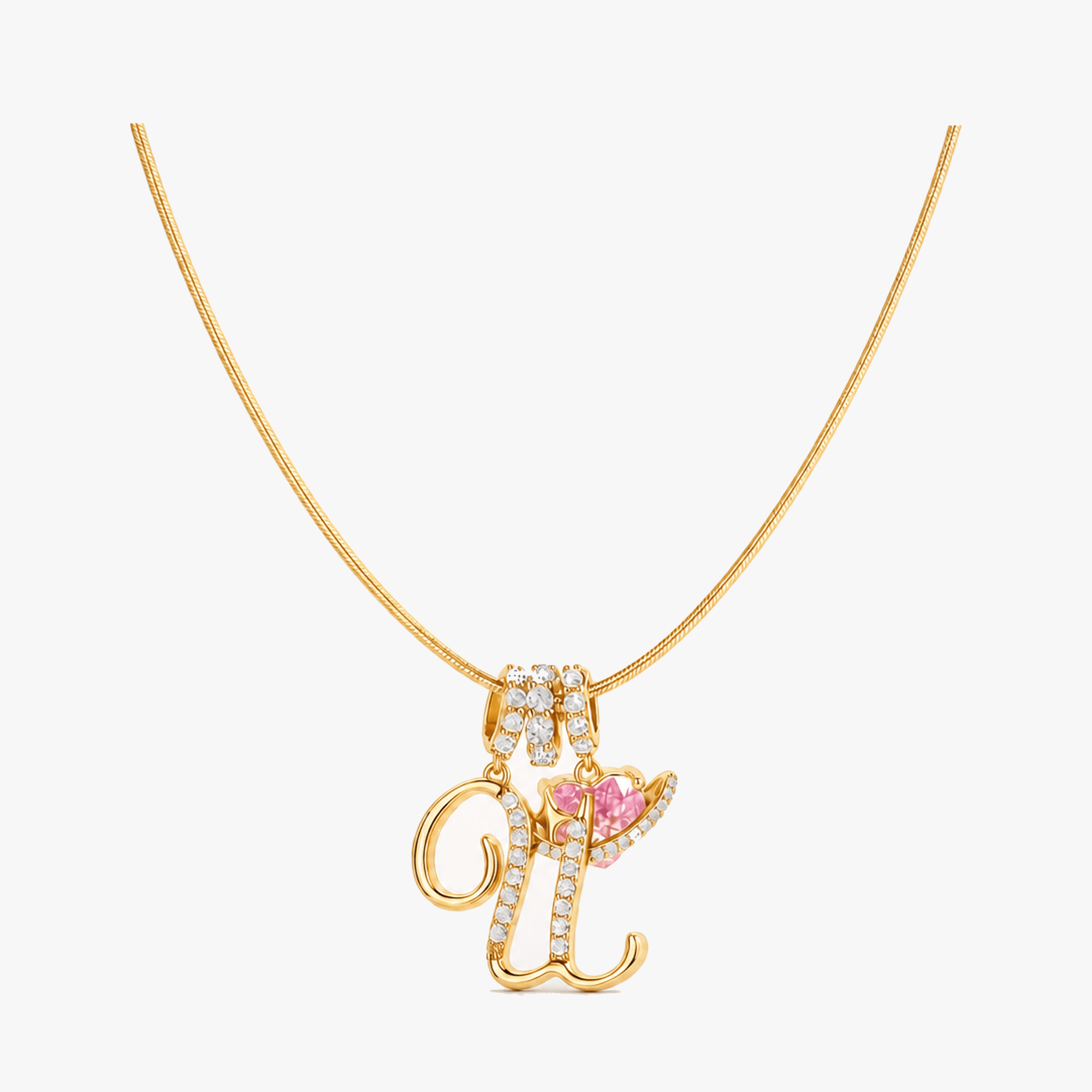 Levara – Personalized Initial Heart Necklace