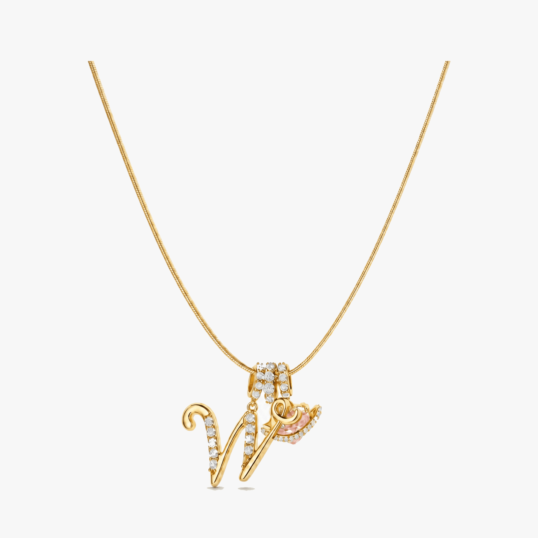 Levara – Personalized Initial Heart Necklace