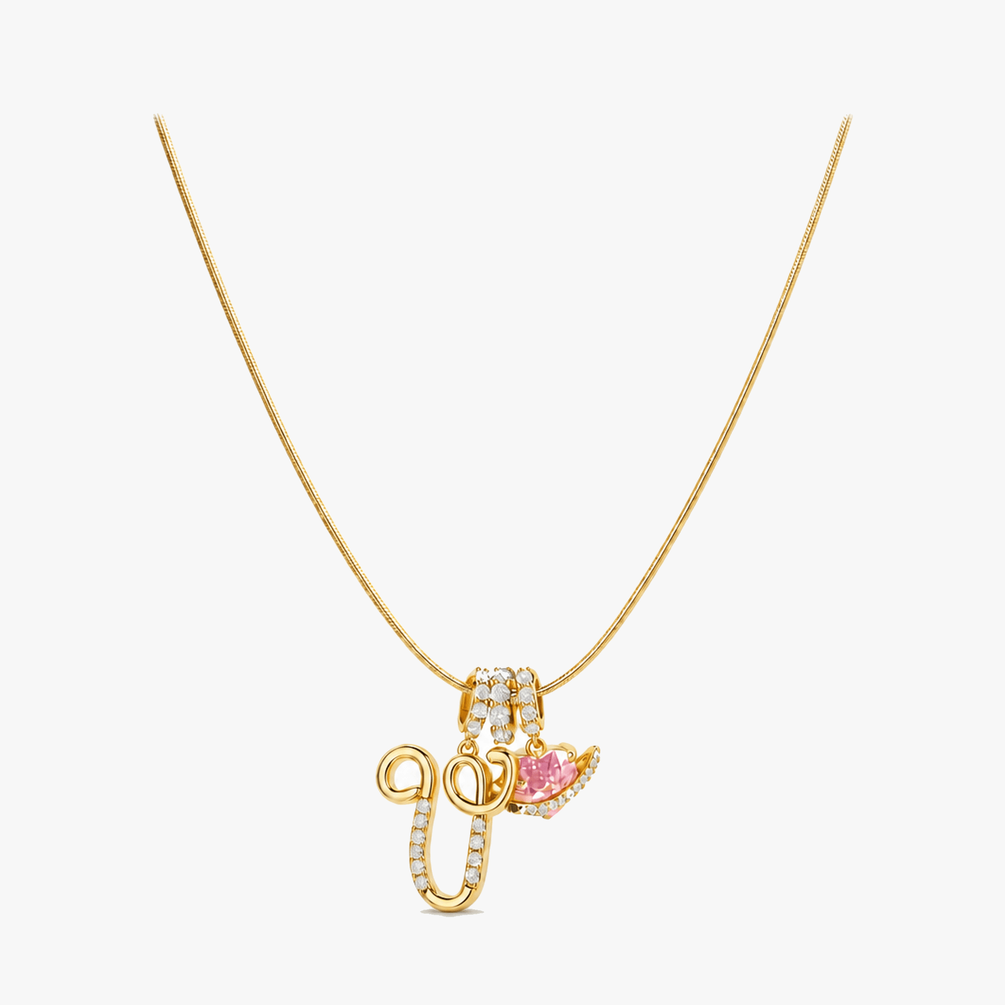 Levara – Personalized Initial Heart Necklace