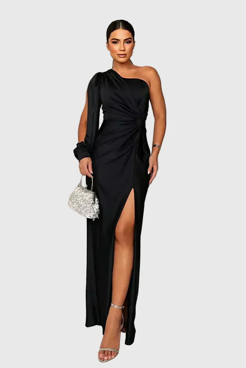 Melyssa | Elegant Flowing Maxi Evening Dress