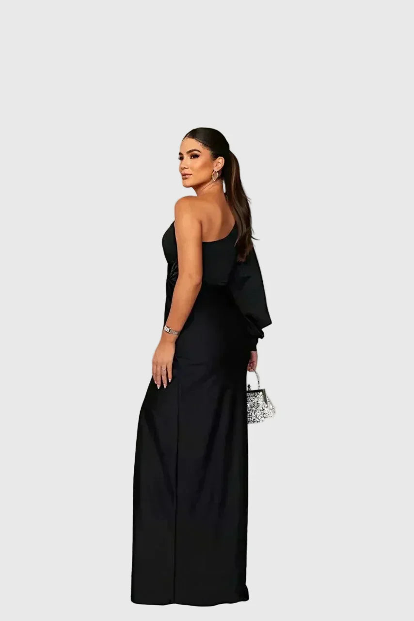 Melyssa | Elegant Flowing Maxi Evening Dress