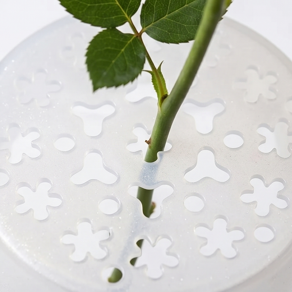 Bloomgrid – Stretchable Vase Insert for Effortless Bouquets